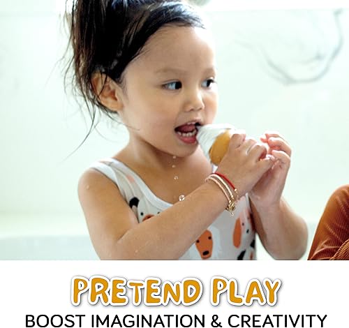 Miniatura 4 de SplashEZ Juguetes de baño de alimentos  Juguetes de baño sin moho para niños y niños pequeños sin agujero para el agua  Tamaño ideal para manos