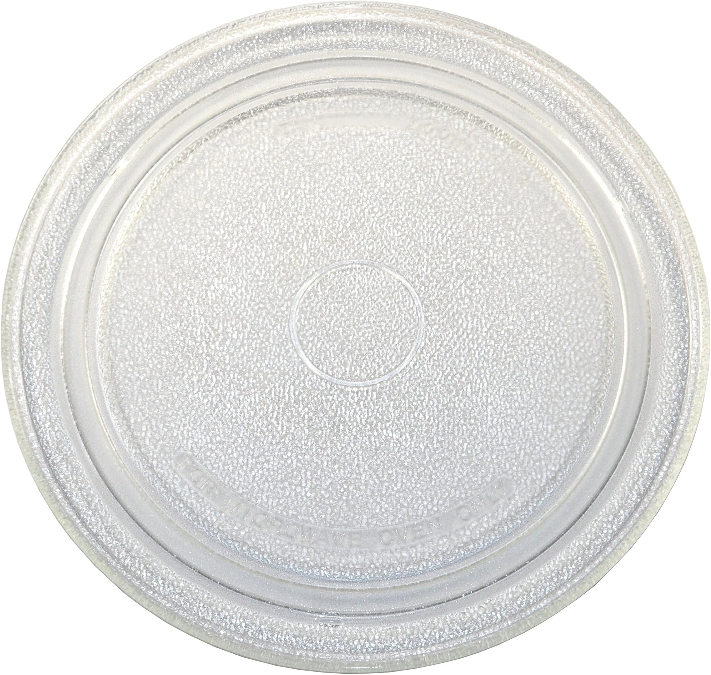 HQRP 10-3/4 inch Glass Turntable Tray compatible with Sharp R209KK R210A R210AK R215EW R216L R216LS R2V54 R2V58 R4075 R4080 R220KW R221K R230KK R230KW R230LS R231F Microwave Oven Cooking Plate 270 mm