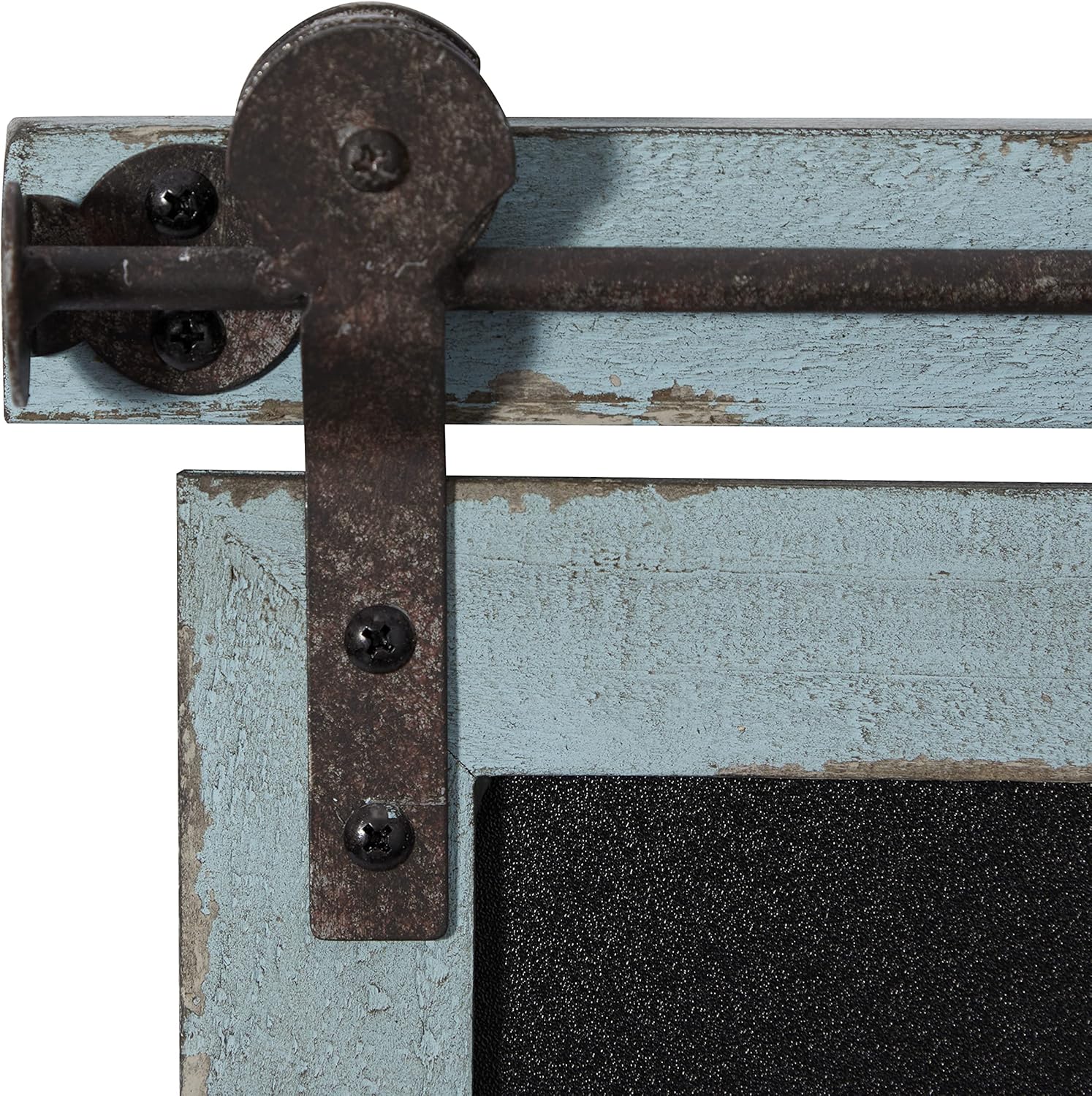 Deco 79 98453 98453 Chalkboard, Slate Blue/Black : Home & Kitchen