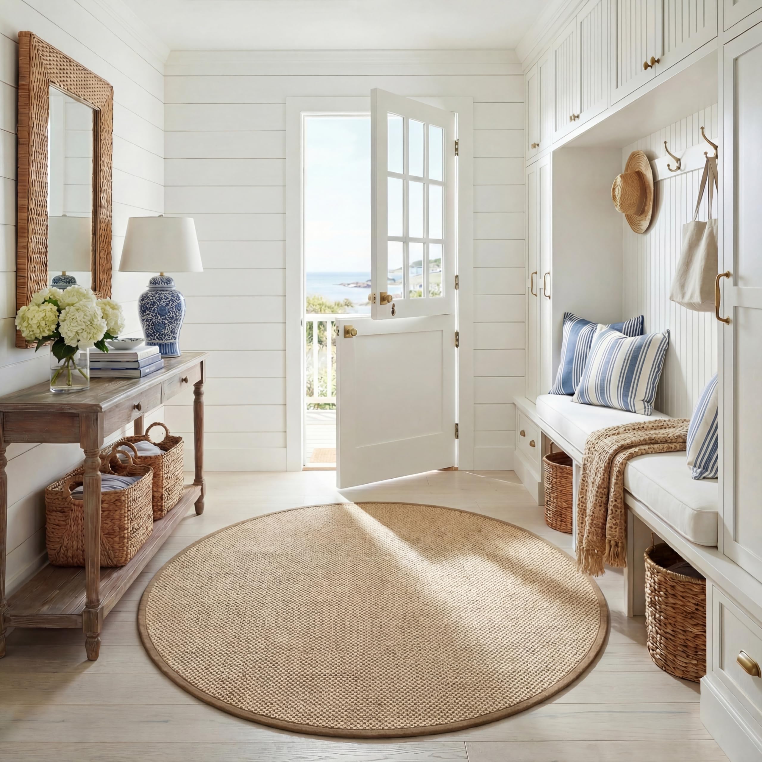 SAFAVIEH NF141B Sisal Rug