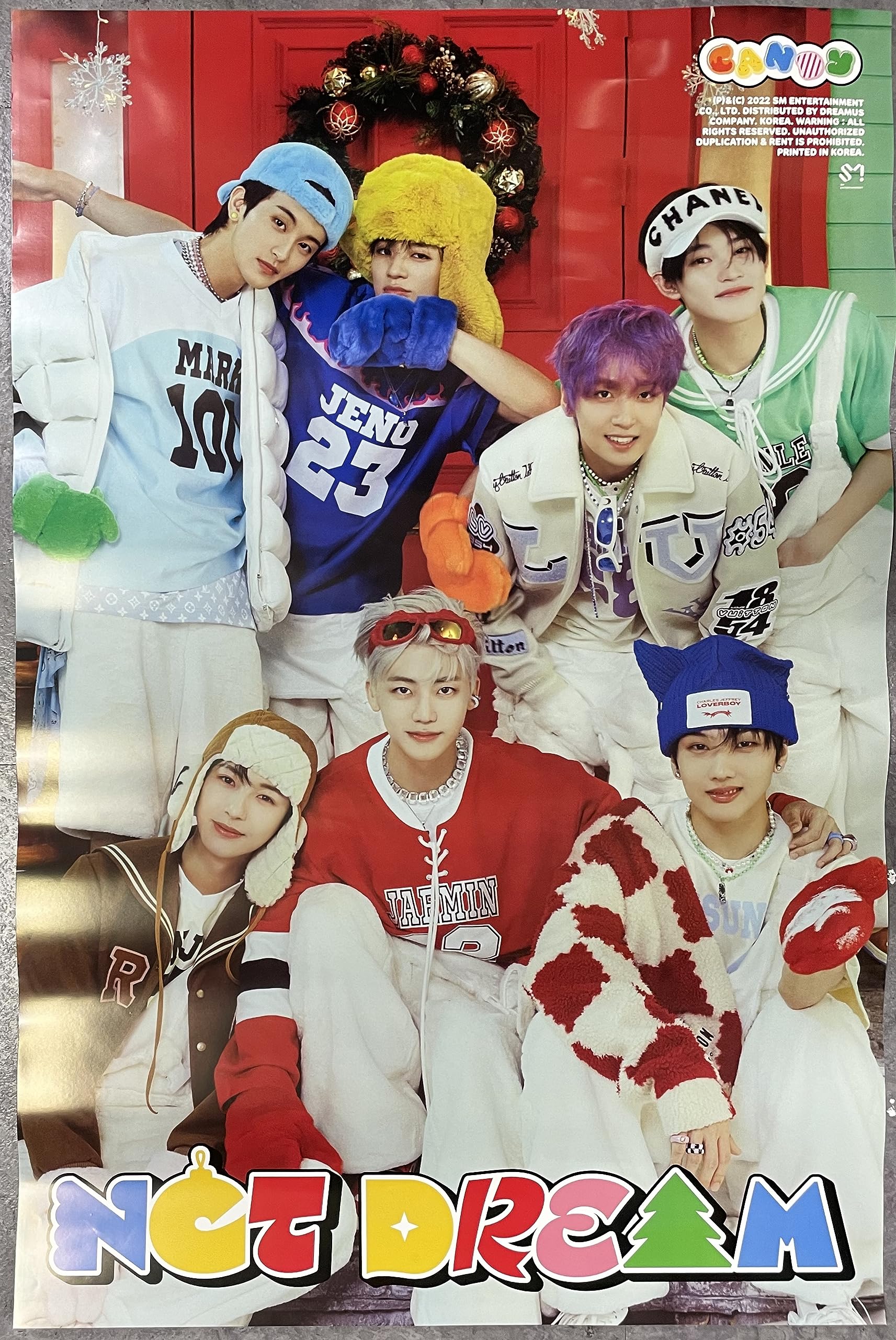 Amazon.com: NCT DREAM - CANDY album Official Unfolded Poster in