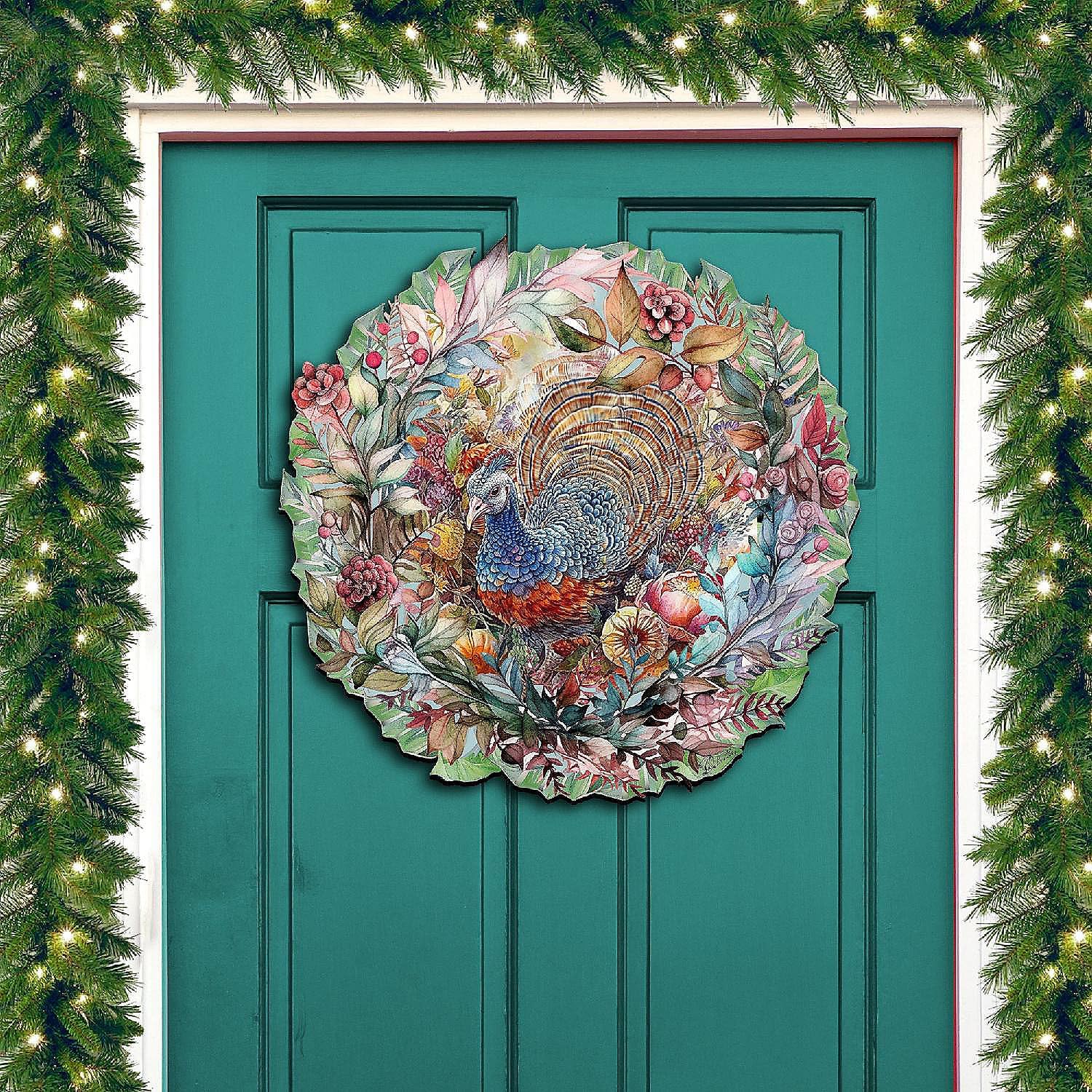 Gajula.Enterprises Wood Door Décor Wall Décor Hanging Decoration