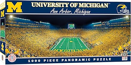 MasterPieces - 1000 Piece Jigsaw Puzzle, NCAA Oklahoma Sooners, Panoramic Football Stadium View, Fun for Adults and Family, 13"x39"