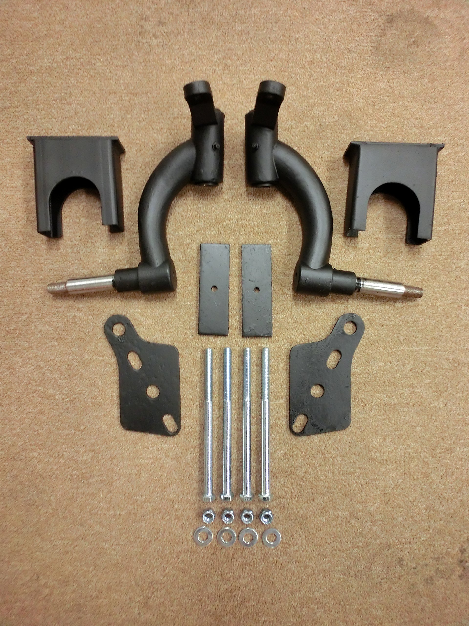 Club Car Precedent Golf Cart 6" Spindle Lift Kit + 12" Steeleng KRAKEN