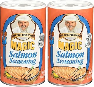 Chef Paul Prudhomme's Magic Salmon Seasoning - 7 oz (Pack of 2)
