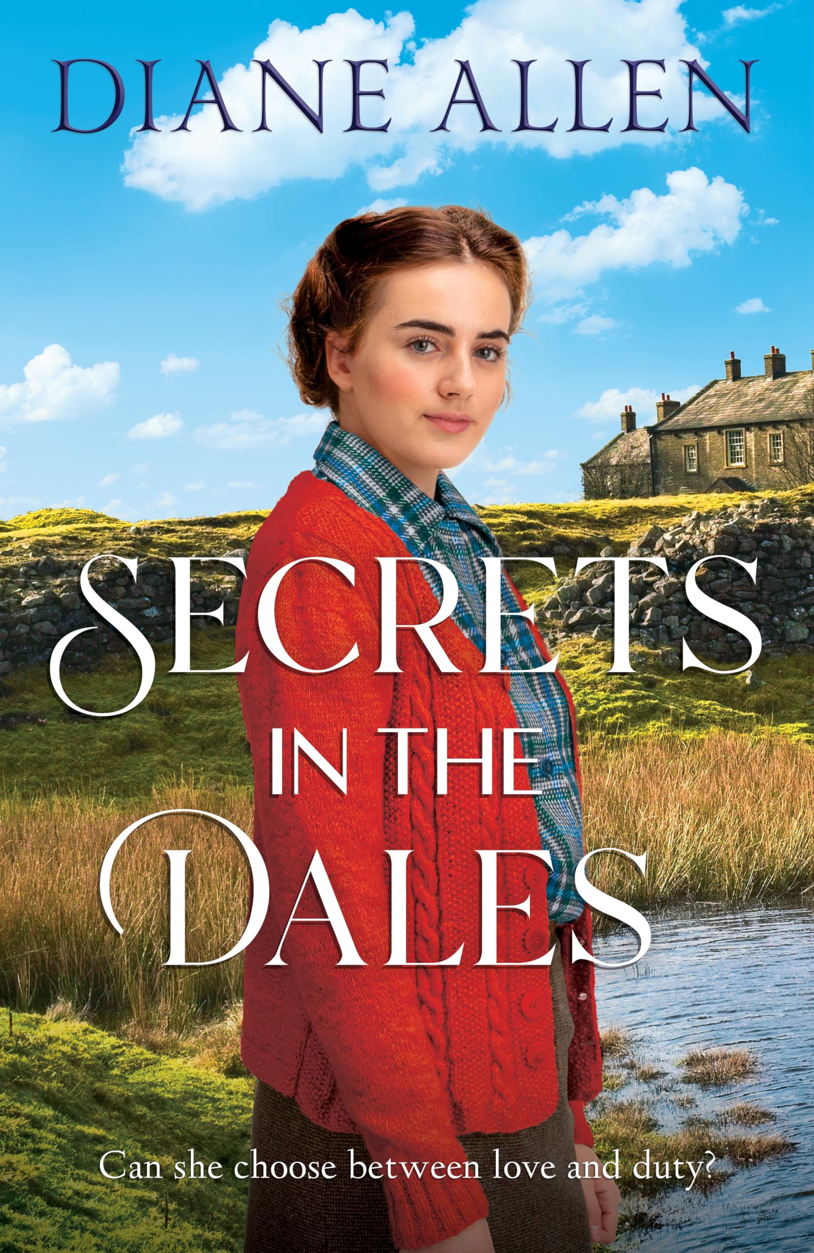 Diane Allen Secrets in the Dales Hardback Book