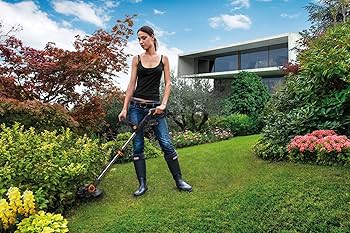 WORX ナイロングラストリマー GT WG163.7 本体のみ　草刈　刈払 Amazon | WORX(ワークス) 充電式 ナイロン グラストリマー GT