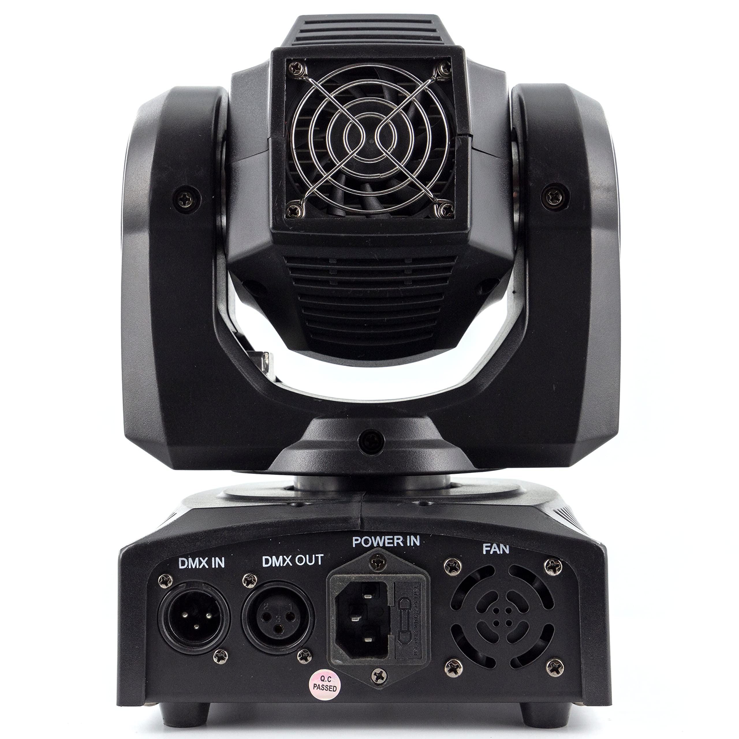 BoomToneDJ Maxi Spot 60 LED RGB 60W Spotlight Disco DJ Éclairage de Scène DMX Spots Reconnaissance Automatique Musique Lumière 7 Gobos Shake Stroboscope pour Bar Club Mariage