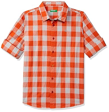 United Colors of Benetton Boys Regular Shirt
