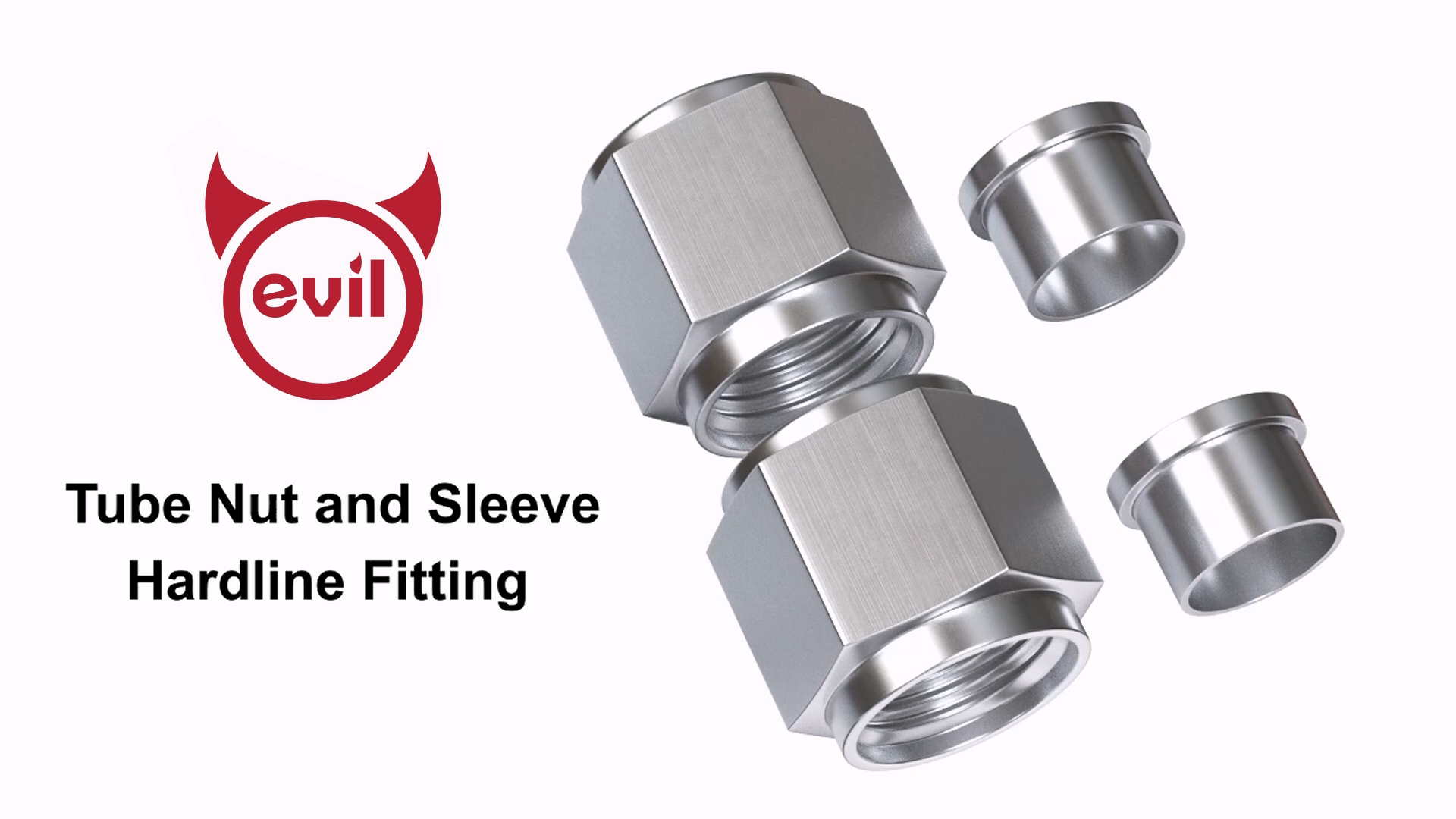 Amazon.com: EVIL ENERGY 4AN Female Hardline Tube Nut and Sleeve
