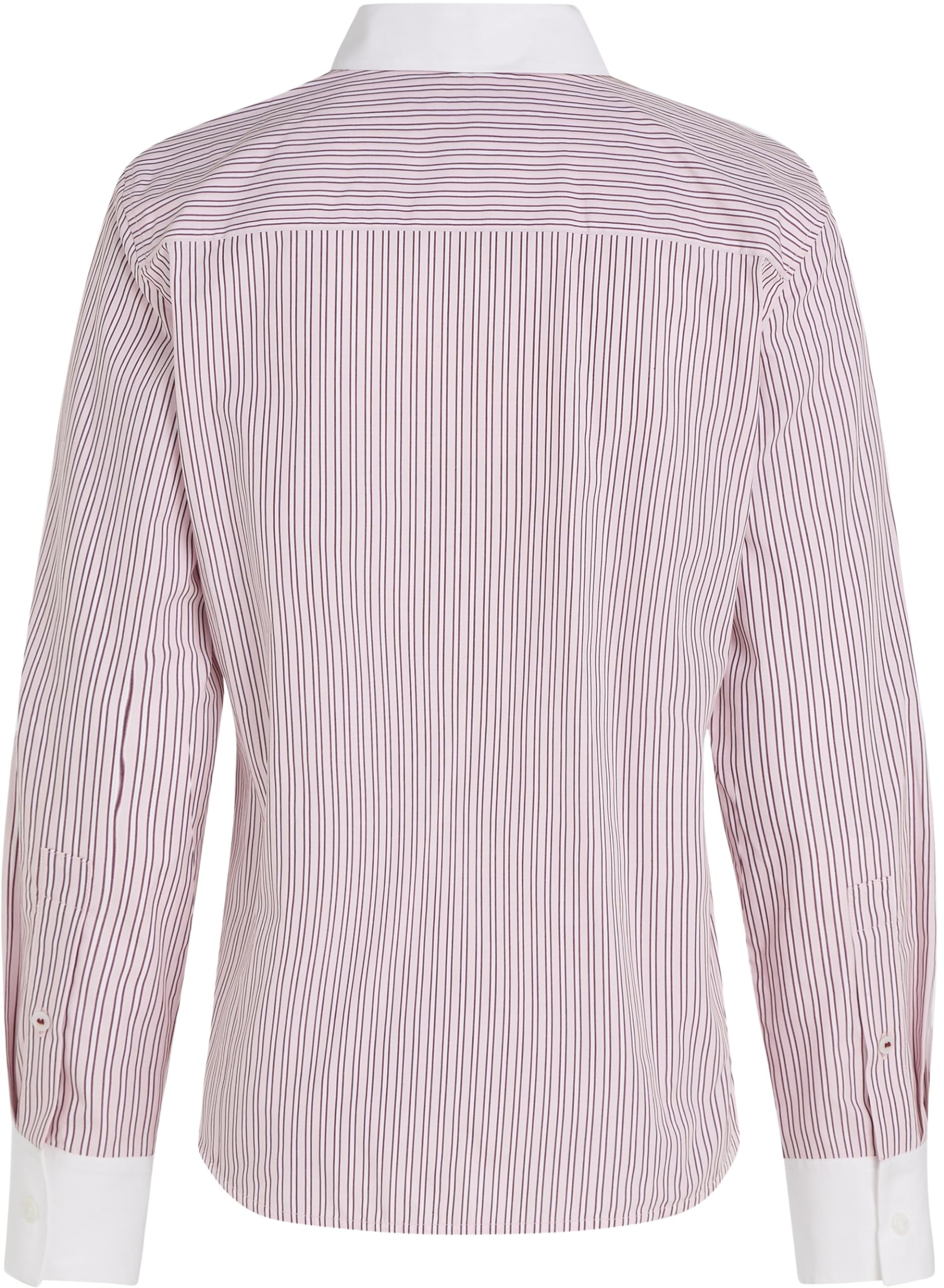 Tommy Hilfiger Donna Camicia Stripe Regular Shirt in Cotone