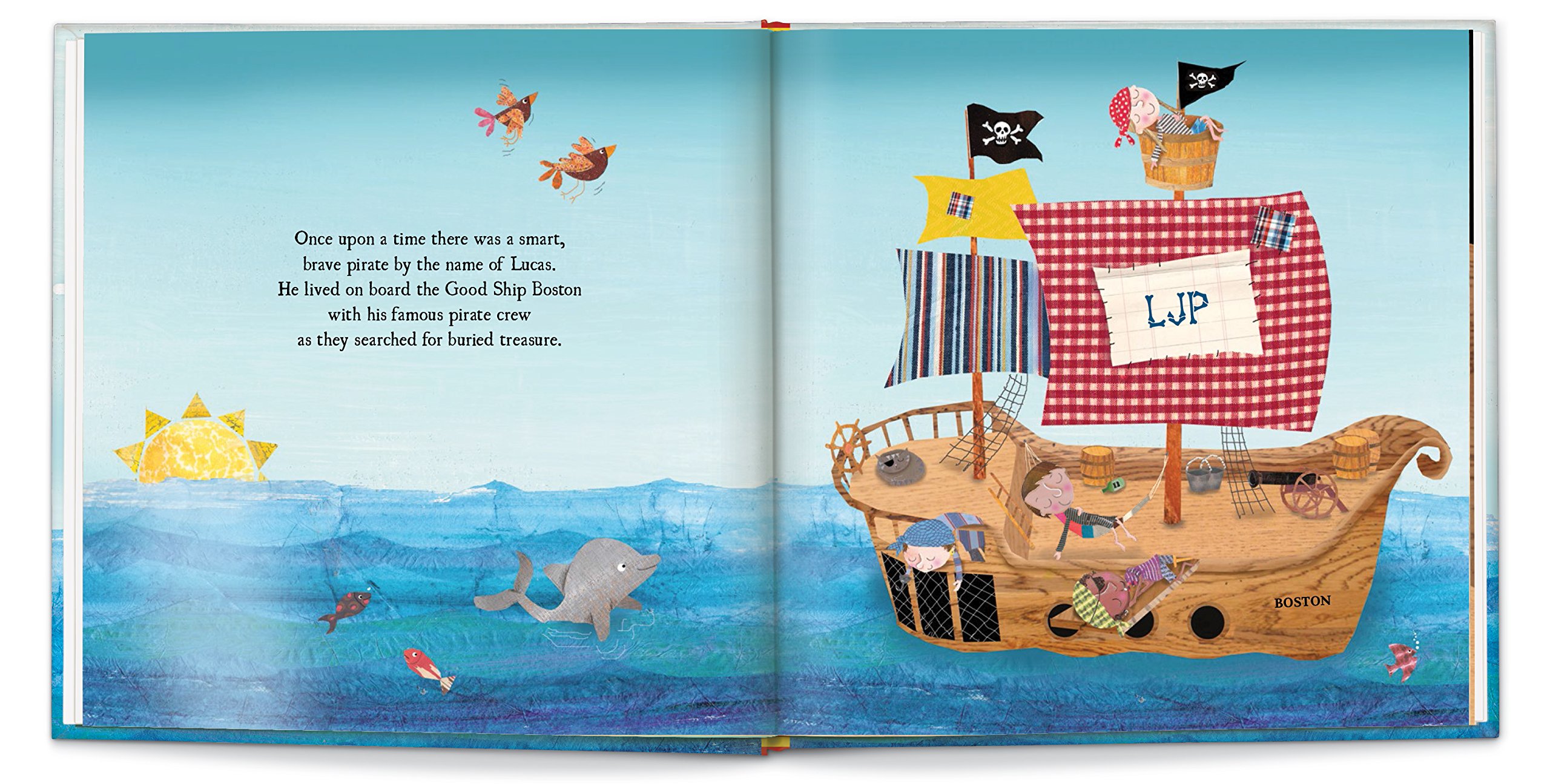 Pirate Adventure - Personalized Children's Book - I See Me! (Hardcover)