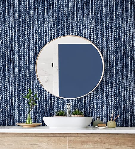 Miniatura 5 de Surface Style - Papel tapiz para despegar y pegar, papel tapiz botánico para dormitorio, tocador, cocina, vinilo, cobertura de 30.75 pies cuadrados