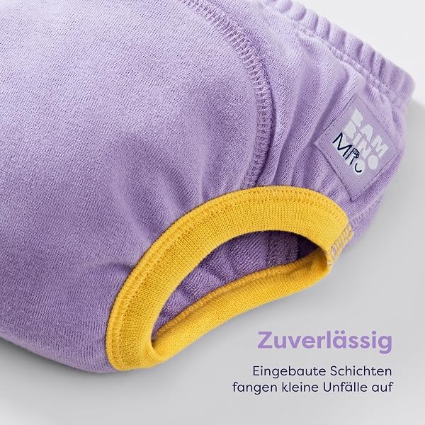 Bambino Mio, Töpfchen Trainingshose Kinder Trainerhosen Töpfchentraining Trainingsunterhosen, Wuschel, 3-4 Jahre - 3
