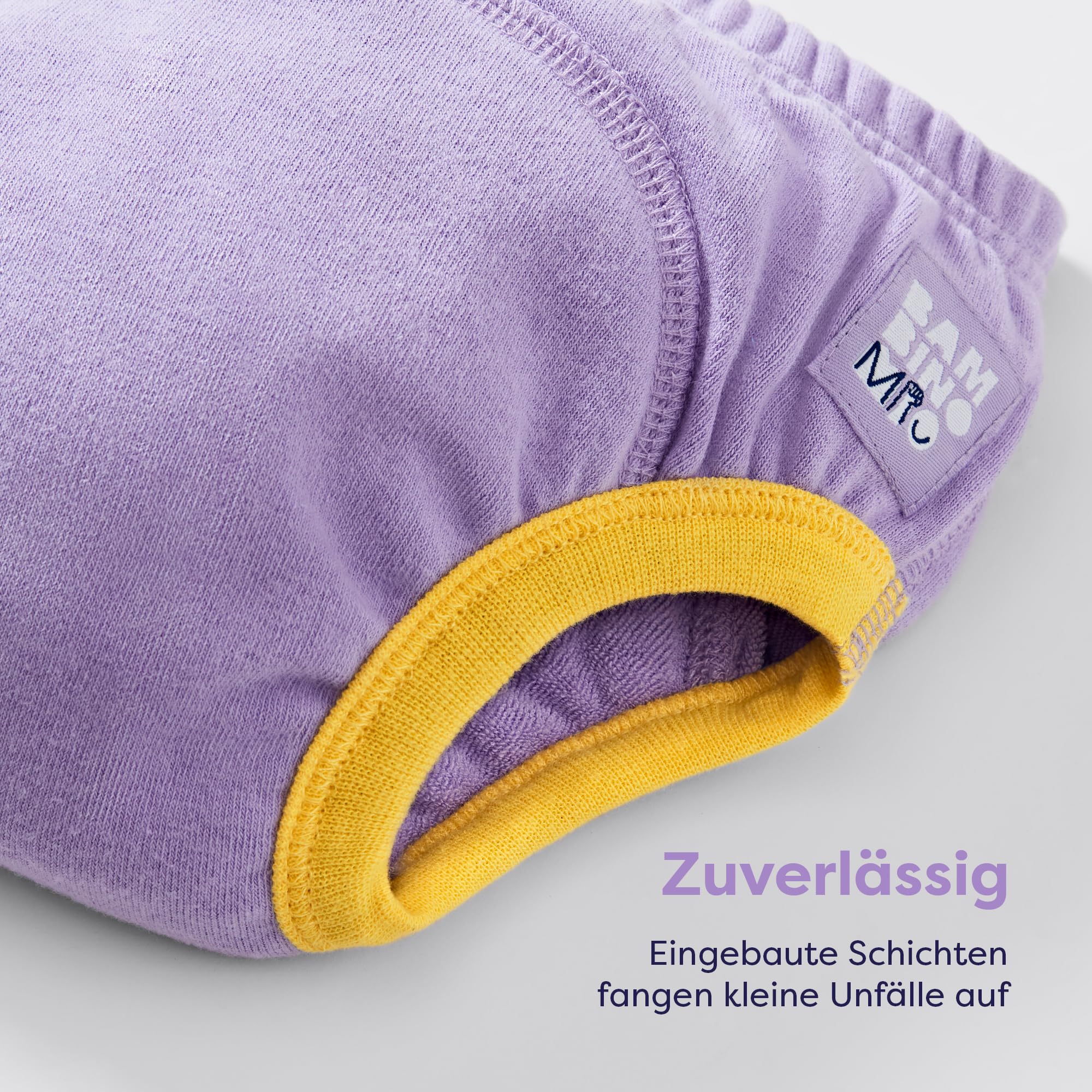 Bambino Mio, Wiederverwendbare Töpfchen-Trainingshose für Jungen und Mädchen, 5er-Packung, Mutige Tiere, 3-4 Jahre