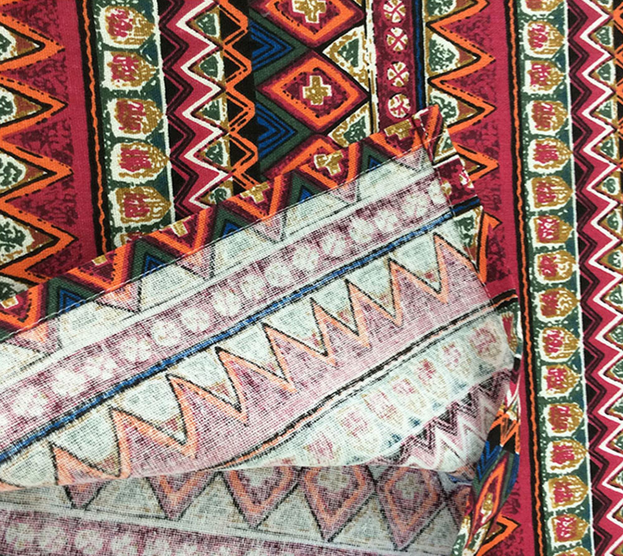 Miękka nakładka na ławkę ogrodową z wiązaniami o grubości 4 cm – 150 x 30 cm, wymienna podkładka do siedzenia dla 2-3-osobowej, do użytku wewnątrz i na zewnątrz, wzór D, 150 x 30 cm