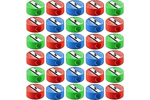 Bulk Pencil Sharpeners for Kids - Compact and Colorful