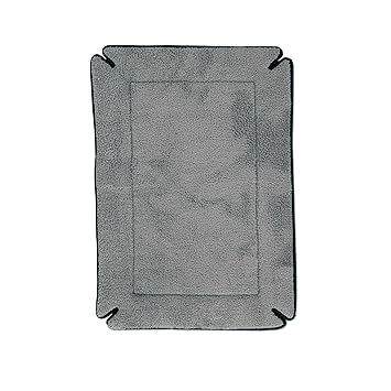 K&H Pet Products Memory Foam Crate Pad Gray X-Large 32 X 48 Inches