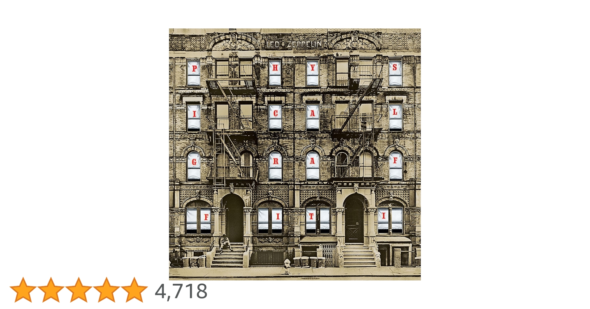 【USプレス3LP/3CD】レッド・ツェッペリ　フィジカル・グラフィティ Led Zeppelin / レッド・ツェッペリン「Physical Graffiti