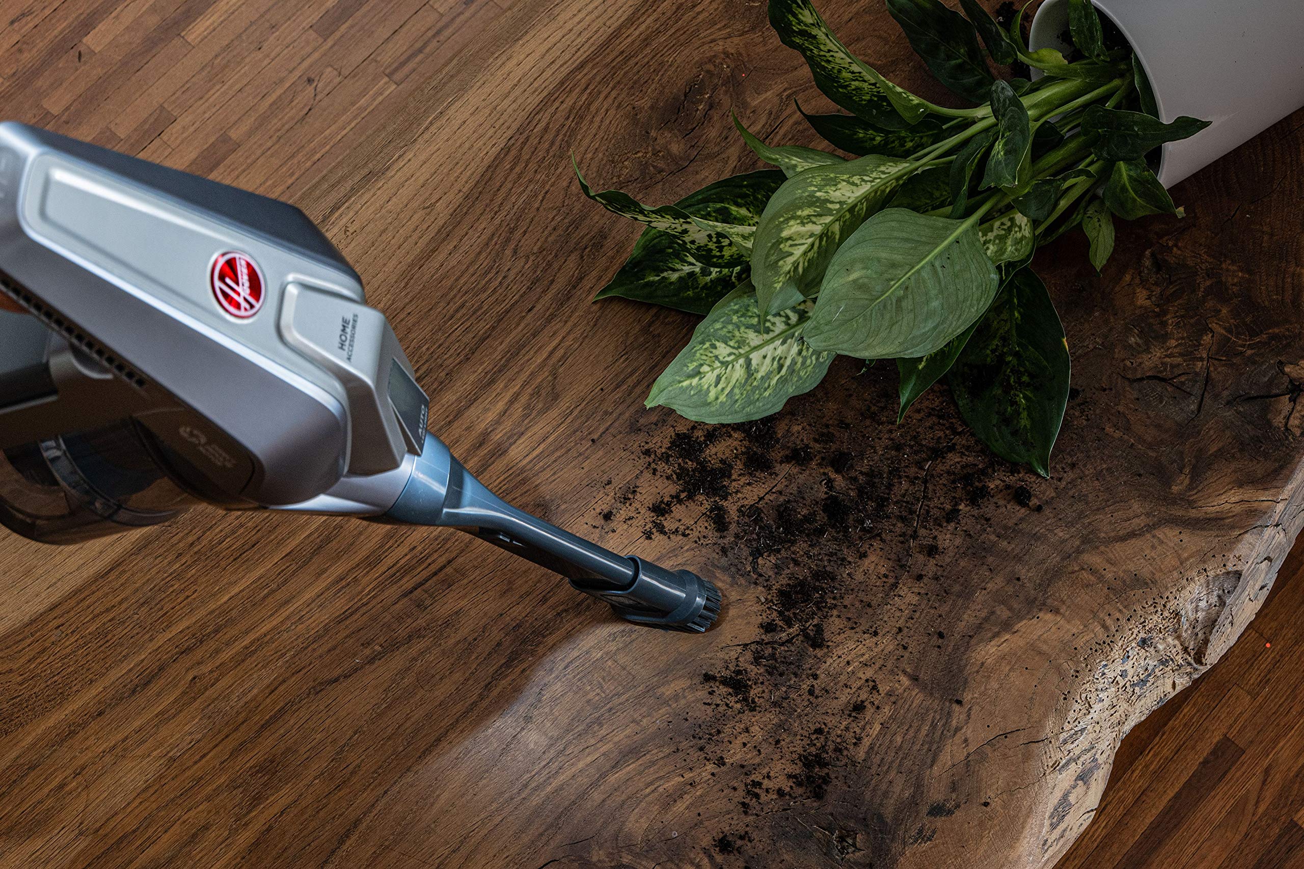 Hoover H-FREE 300 HYDRO HF322YHM, Aspiradora escoba sin cable, aspira y friega, motor directo por impulsos, localizador de polvo, carga rápida 2,5h, 40min, batería extraíble, Azul