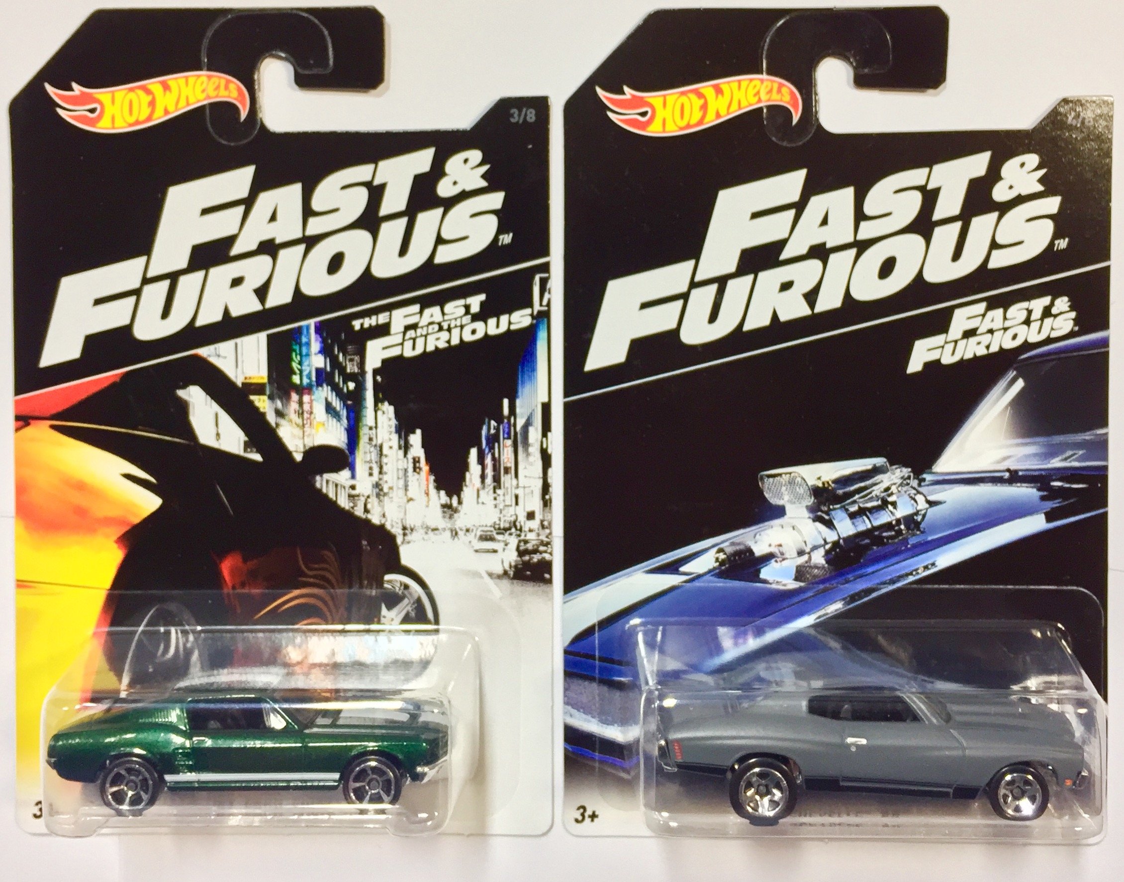 Hot Wheels Fast and Furious Set of 8 2016 Exclusive 1:64 : Amazon