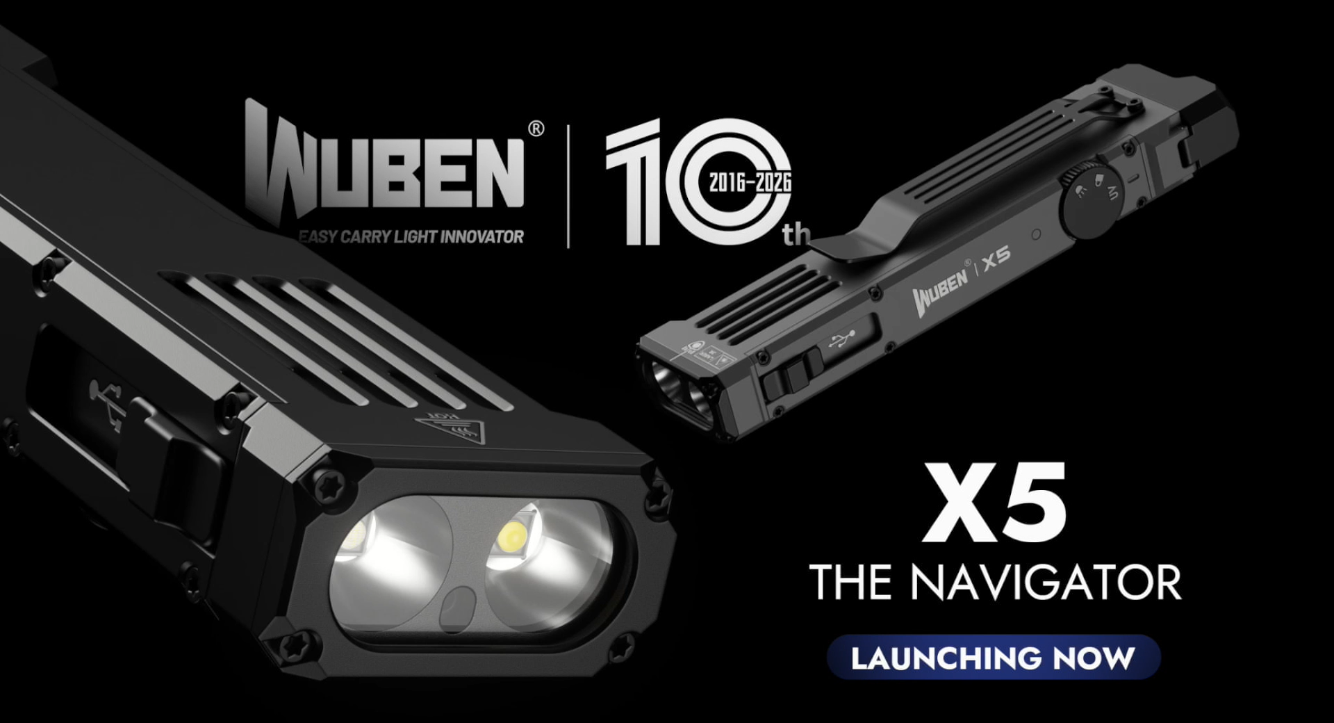 Amazon.co.jp: WUBEN (ウーベン) X5 充電式 LED 懐中電灯 1300