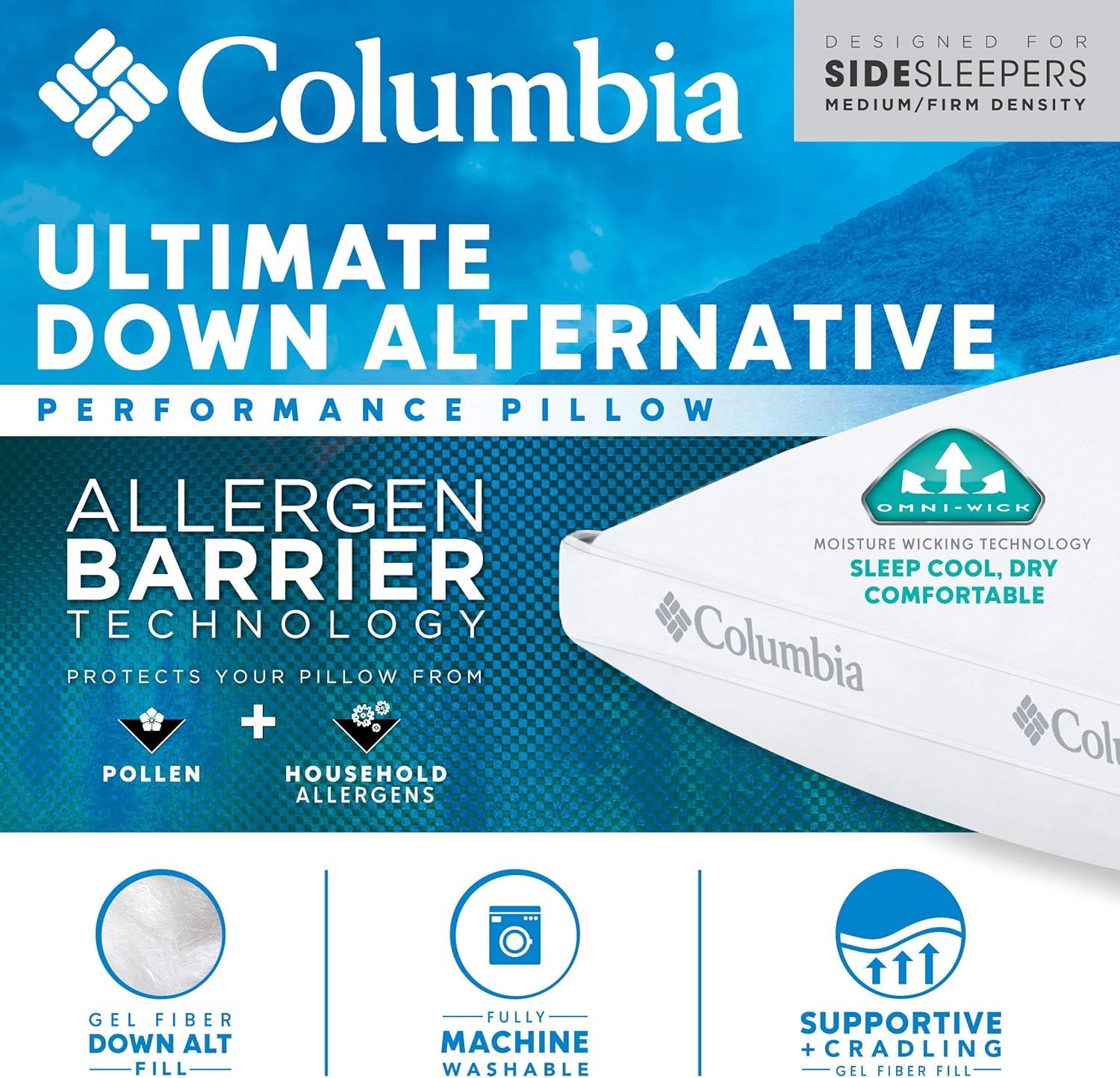 columbia pillows