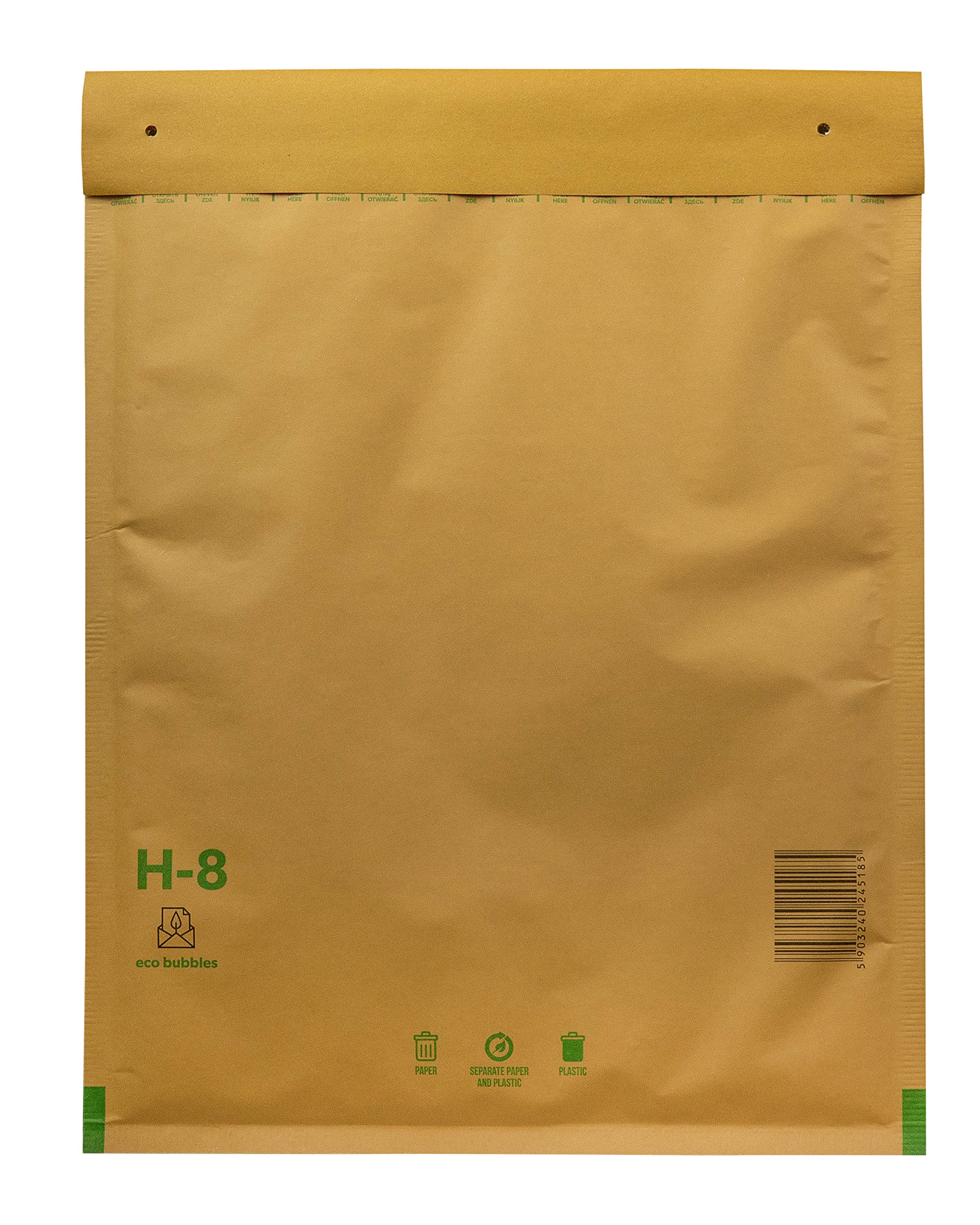 Secure Seal Sobres De Burbujas De Polietileno #2 De 8.5 X 12 Pulgadas