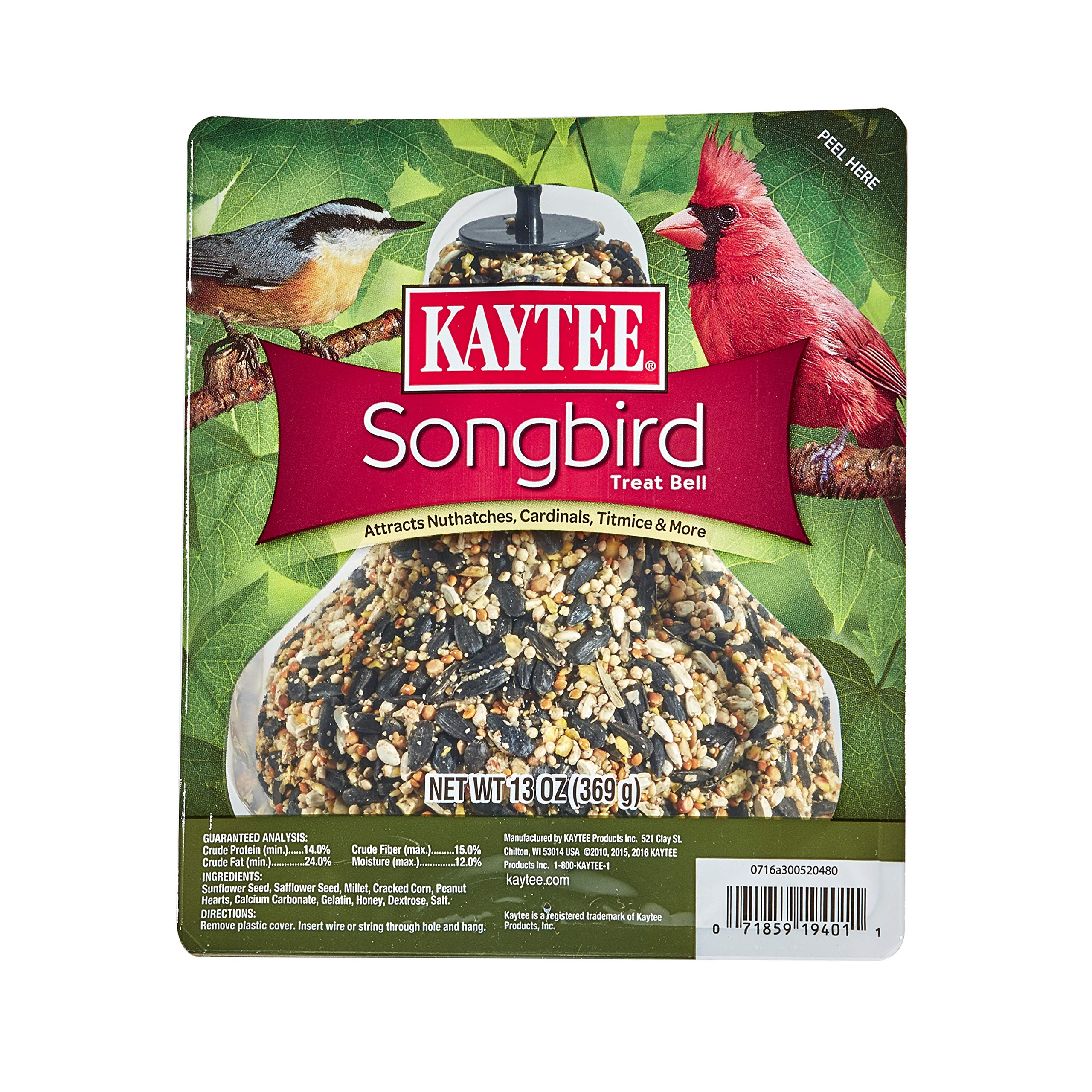 Kaytee Songbird Treat Bell, 380ml KT100503929 KAYTEE PRODUCTS INC