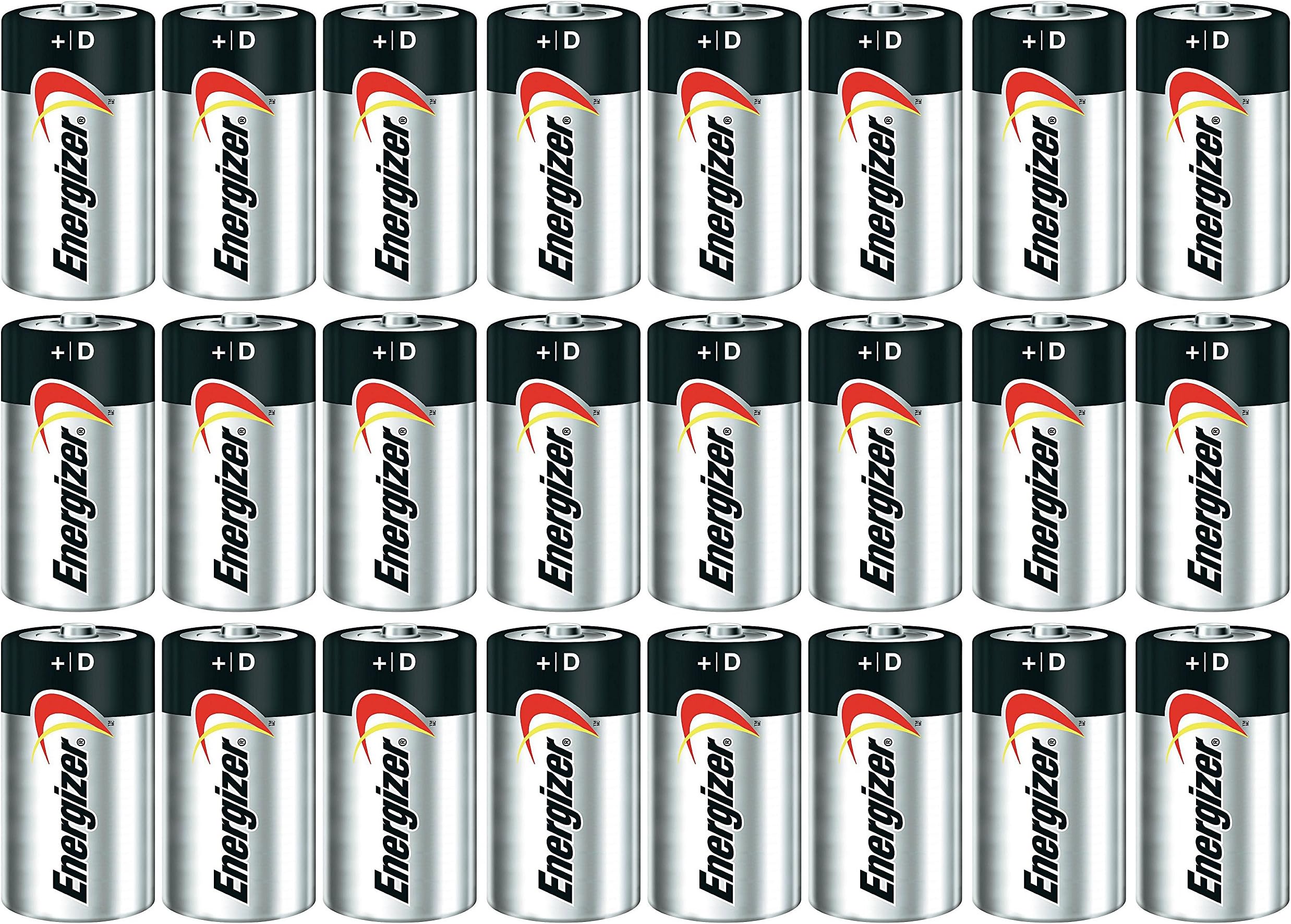 Amazon.com: Amazon Basics D Cell All-Purpose Alkaline Batteries, 5-Year ...