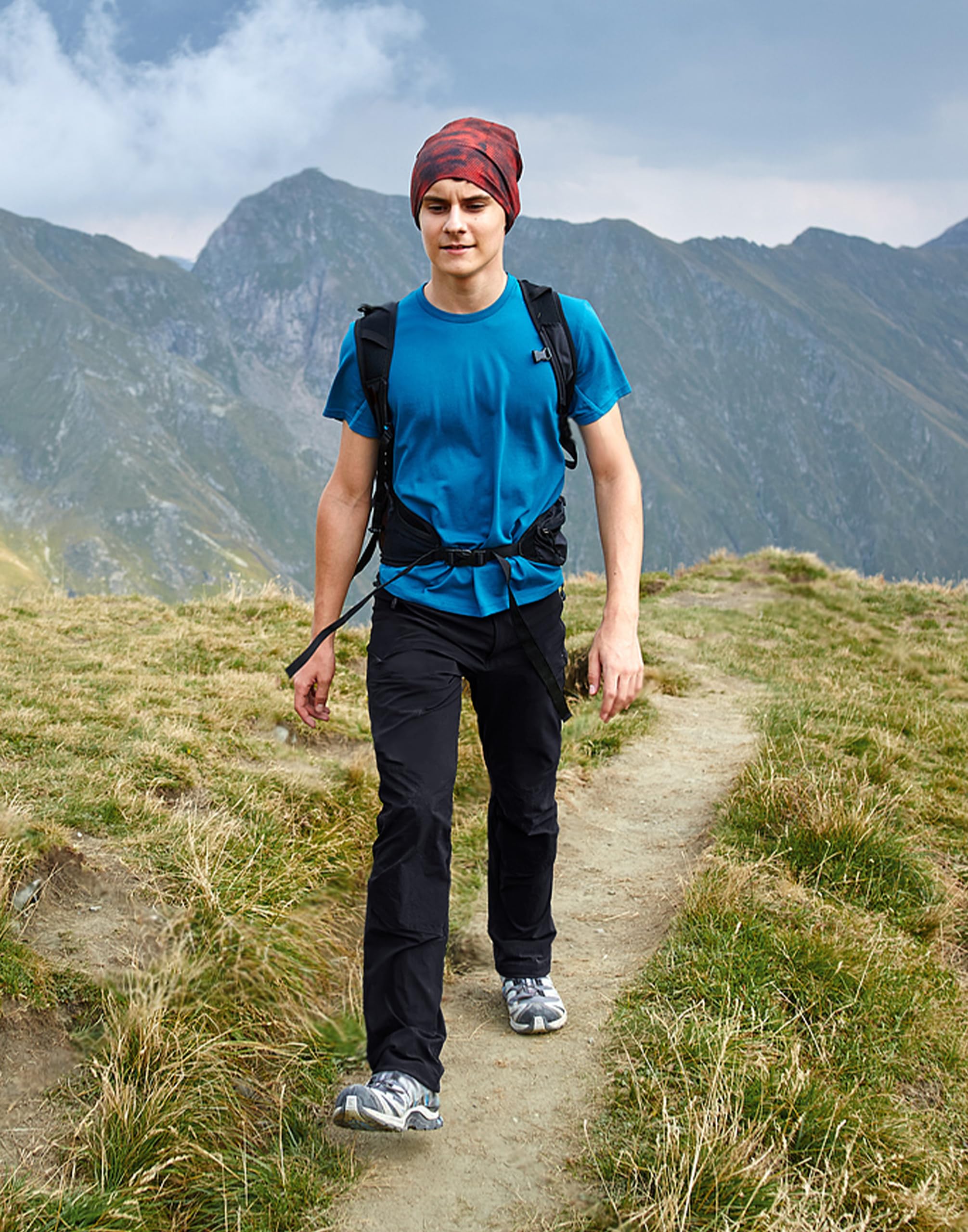 Pioneer Camp Kletterhose Herren Wanderhose 3-Saisons Wasserabweisende Schnell Trocknend Funktionshose Perfekt für Wandern, Klettern, Camping & Angeln