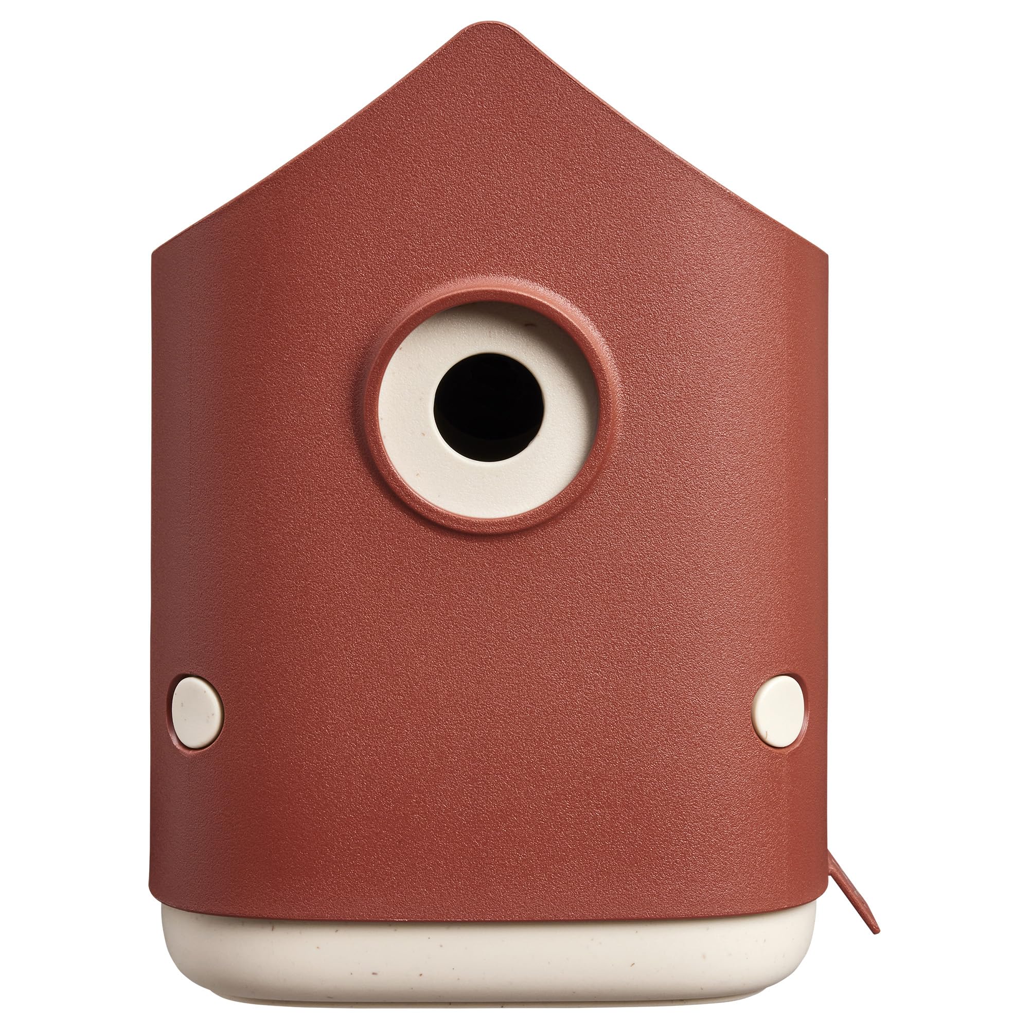 Elho Cosy Bird House 18cm Birdhouse - Tuscan Red