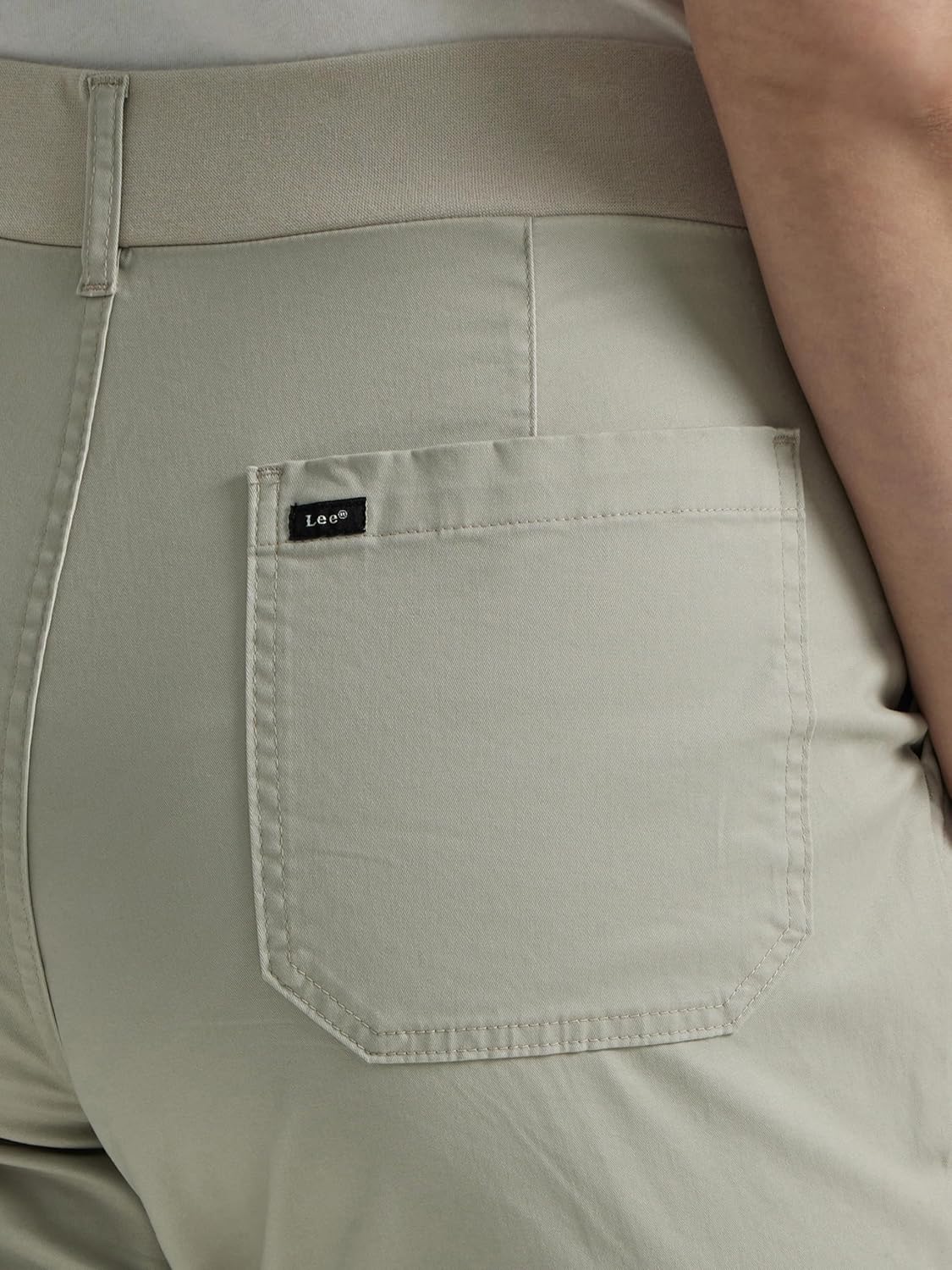 Lee Womens Plus Size Ultra Lux Comfort with Flex-to-go Utility Pant - Image 4