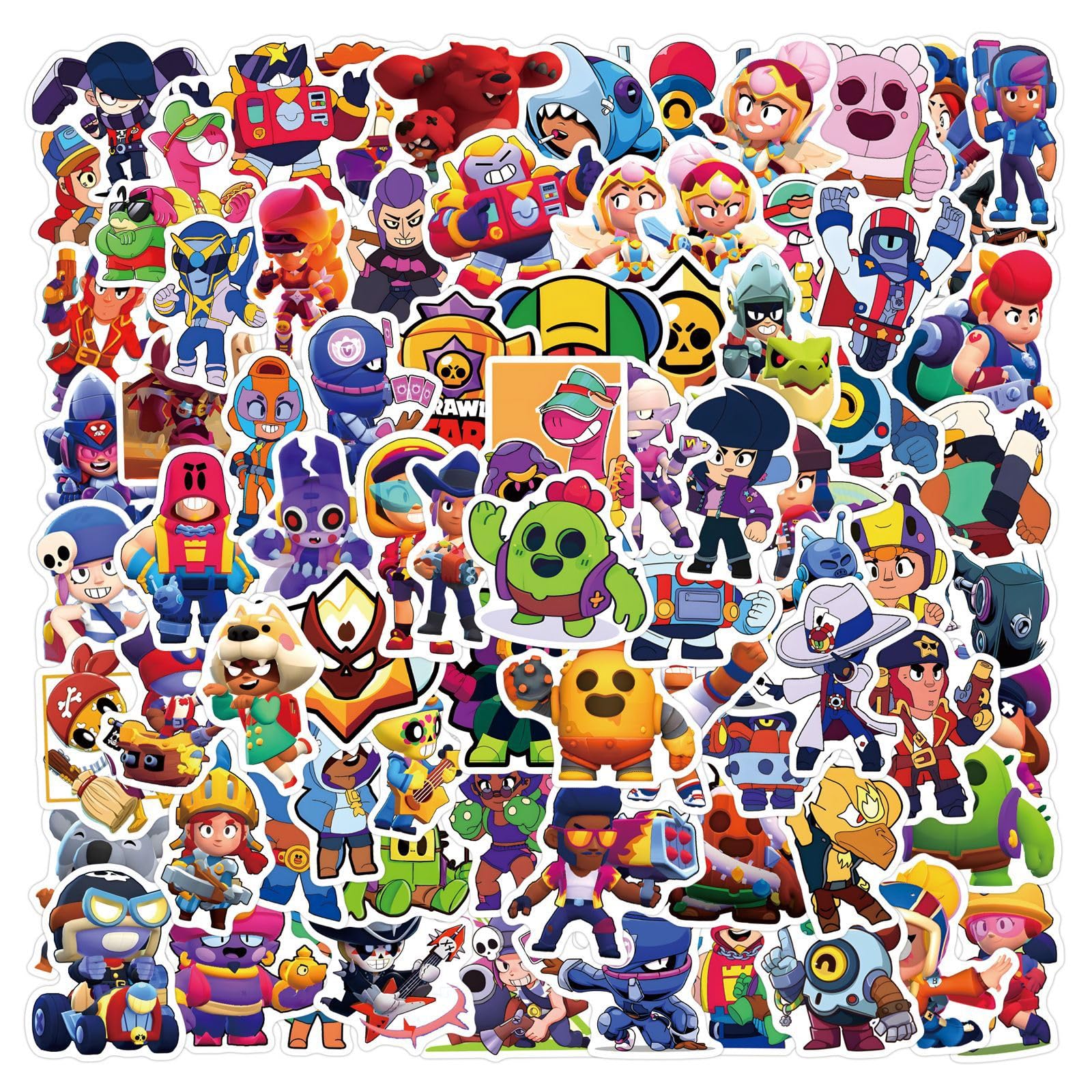 CLAMCOOL Game Stickers 110Pcs for Vinyl Stickers Water Bottles Laptops Phone Cases Guitars Computers Helmet Skateboard Bicycle Decoration