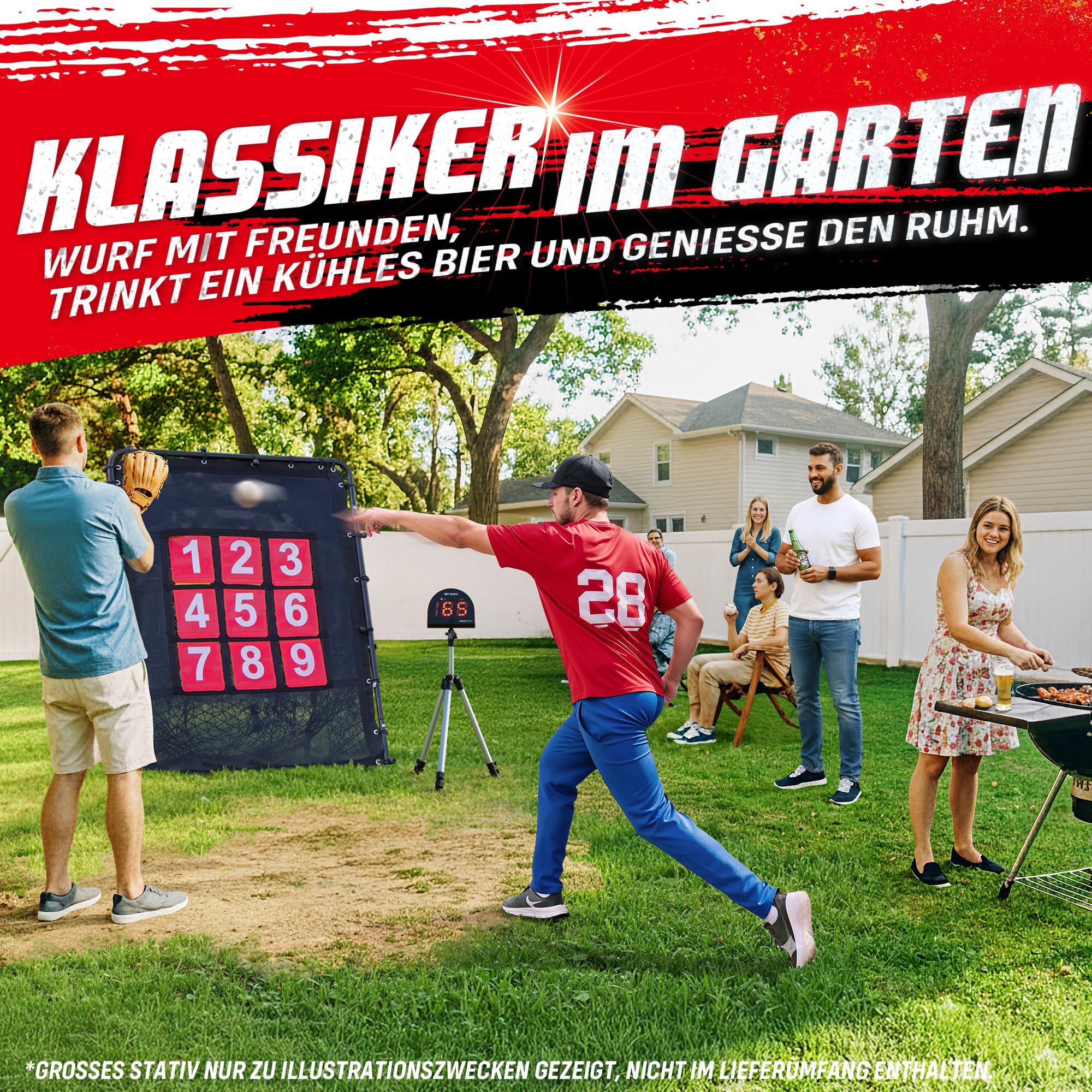 NET PLAYZ Baseballradare, Trainingsgeräte mit Geschwindigkeitssensoren | Baseball Geschenke, Hightech-Gadgets und Ausrüstung für Baseballspieler