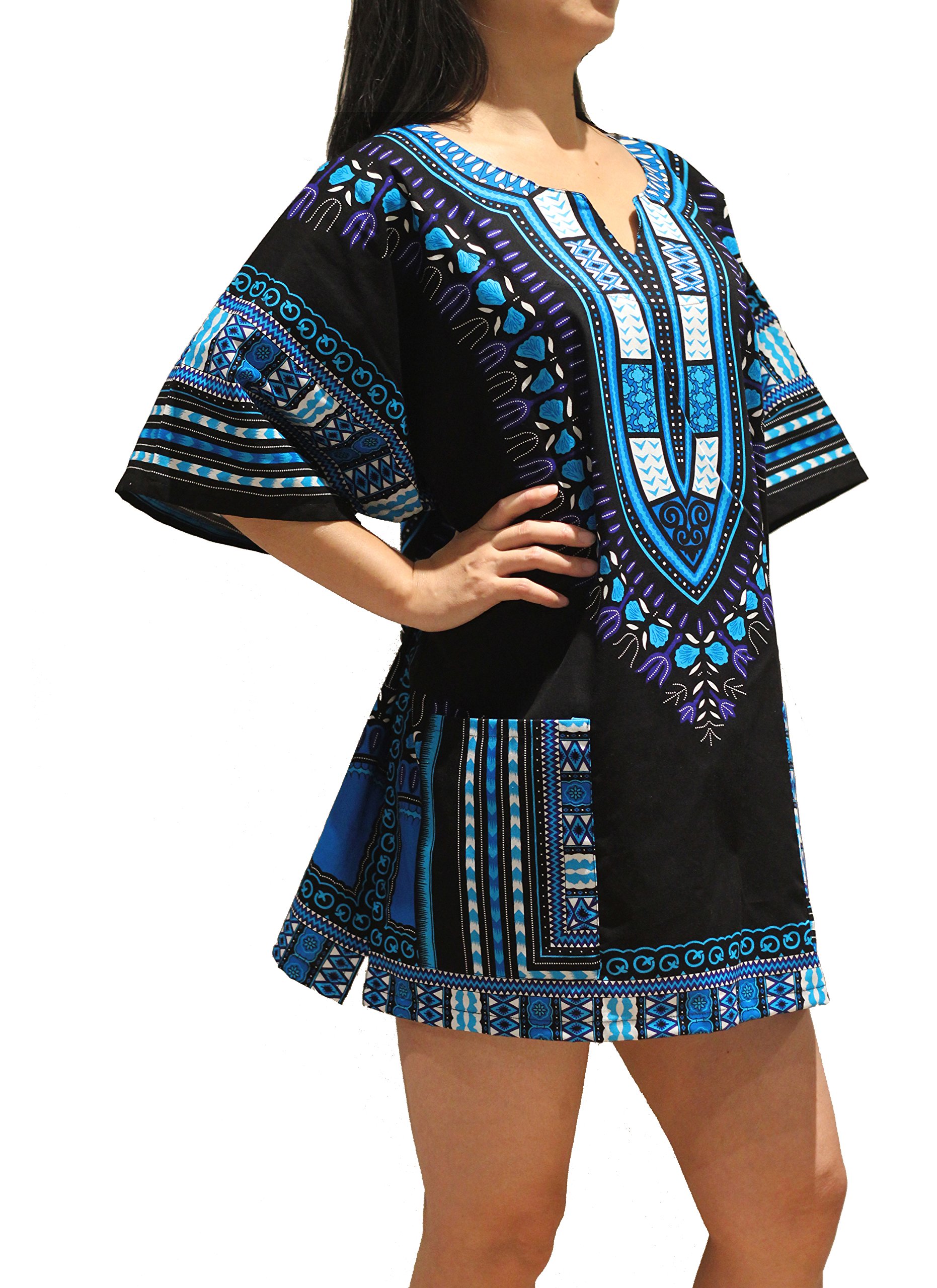 Boho Vib's Traditional African Dashiki Shirt - Unisex