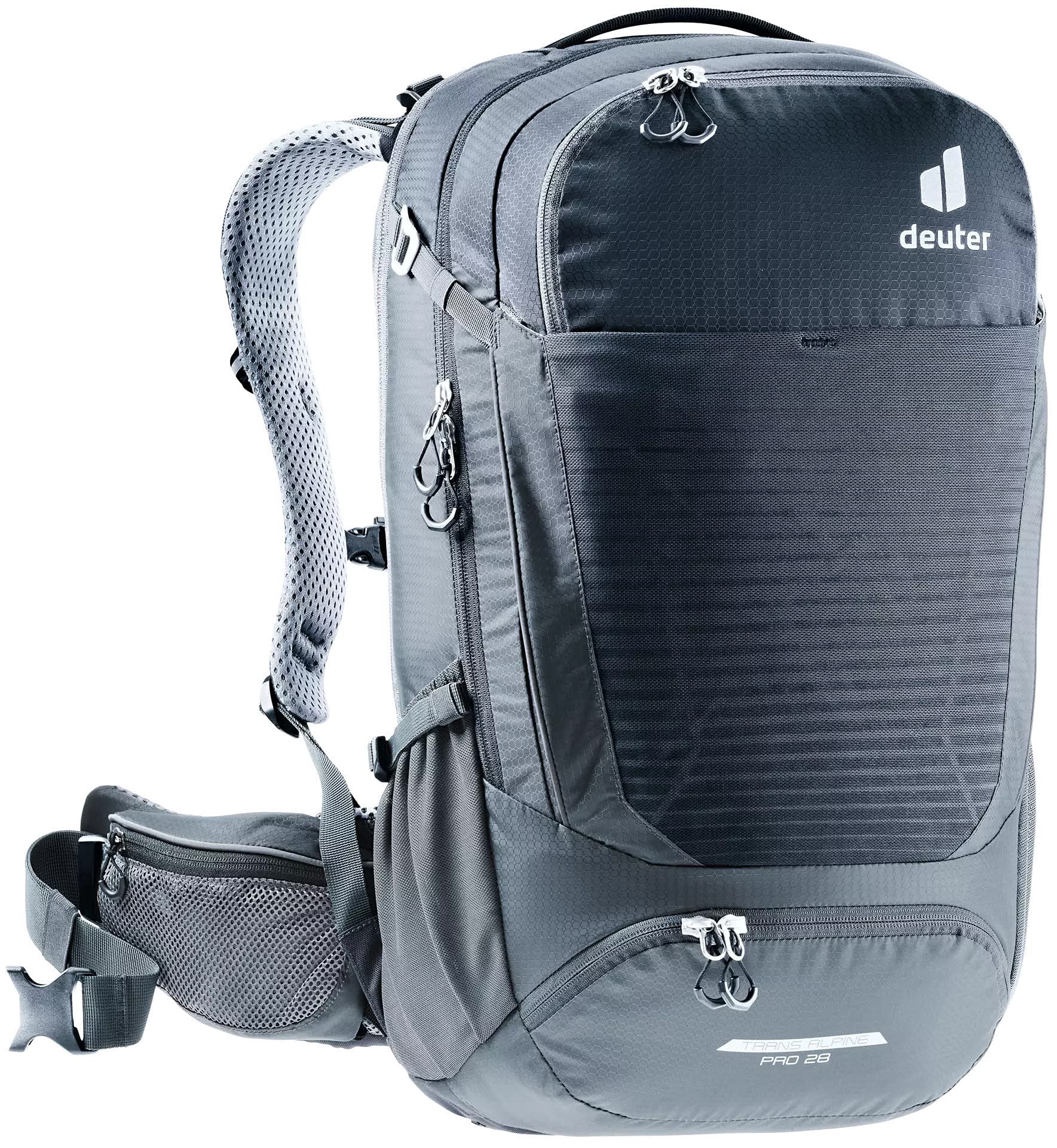 Deuter Uniseks Trans Alpine Pro 28 3201121 Plecak Rowerowy, Czarny/Grafitowy, 28 L