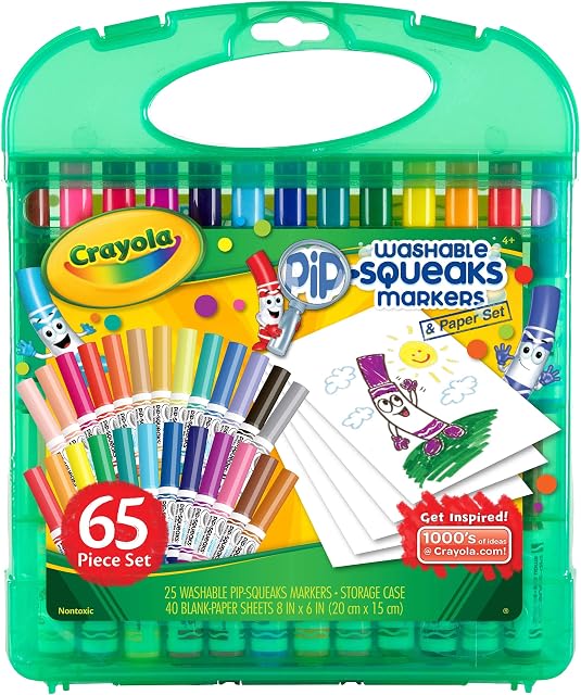 Crayola Pipsqueaks Marker and Paper Set