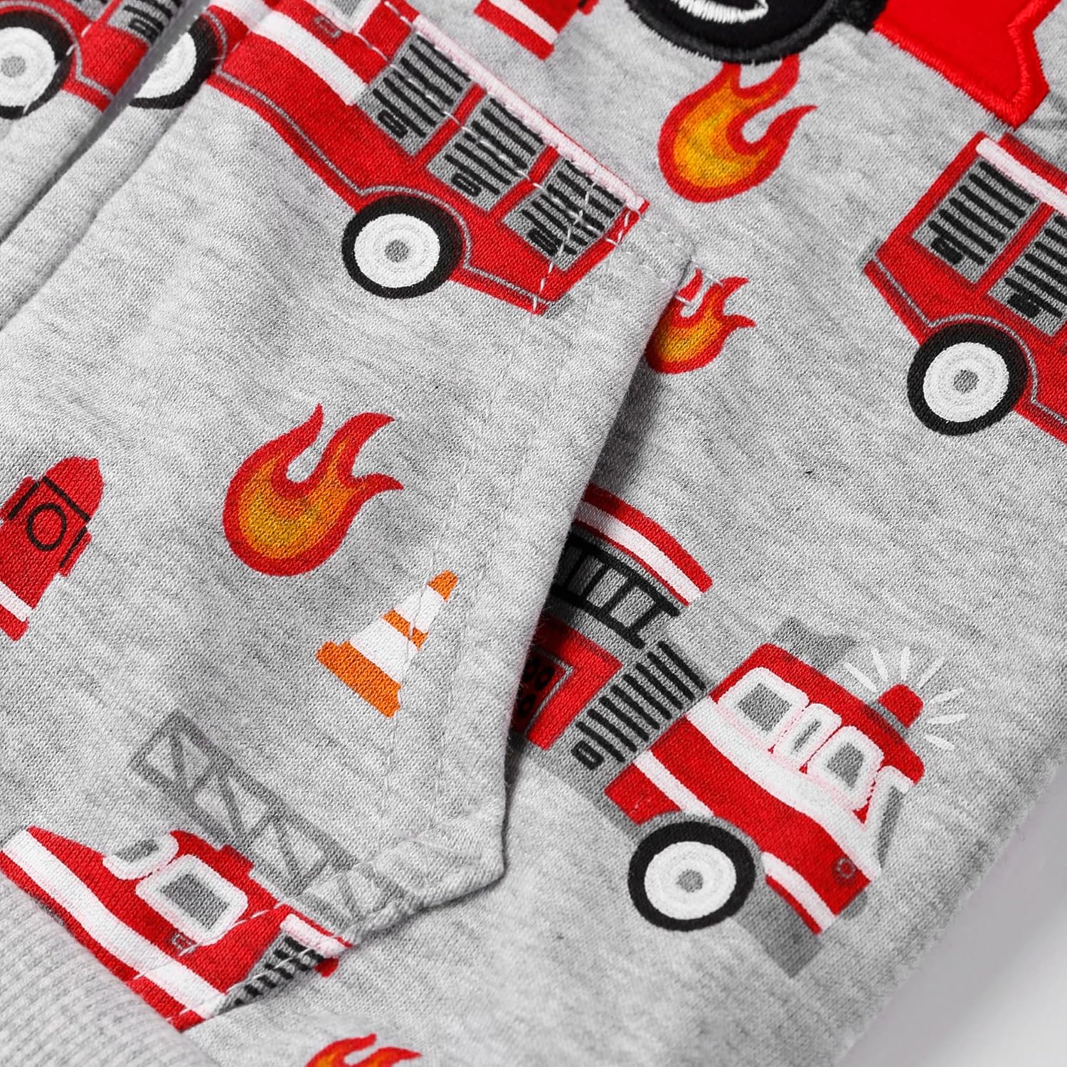 Akyzic Baby Boys Zip Up Hoodie Toddler Boys Jacket Cartoon Winter Long Sleeve Hooded Sweatshirt Tops Fall Coat Kids 2-7 Years - Image 5