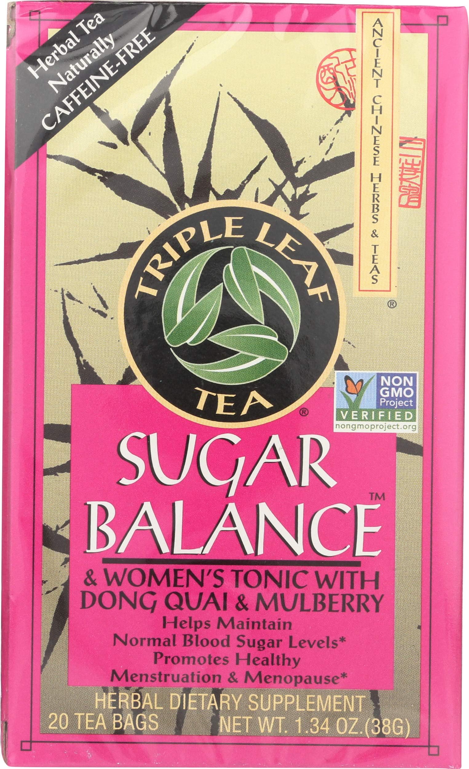 Sugar Balance & Women'S Tonic Tea, 20 Bag