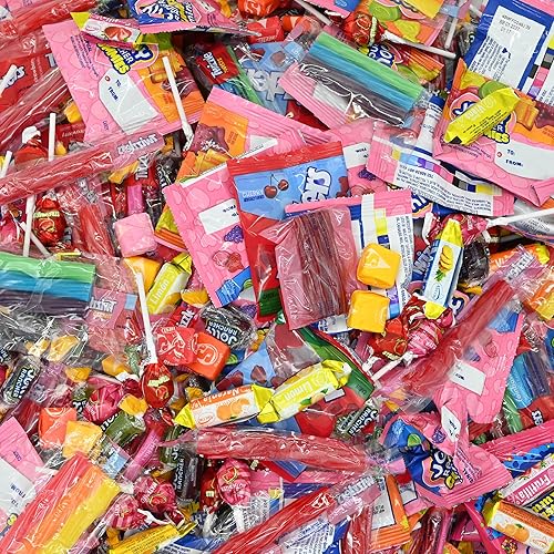 Assorted Candy Party Mix 4 lb. Bulk Bag - Individually Wrapped Variety Candy for Party Favors, Pinata Stuffers, Birthday, Office Treats, and Sharing