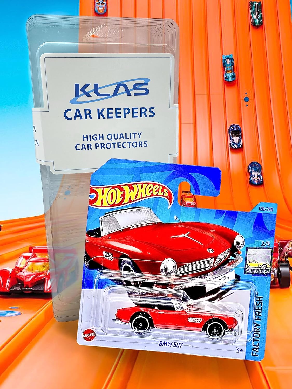 Hot Wheels BMW 507 (Red) 2/5 Factory Fresh, 2023-120/250 (Short Card) - Image 2