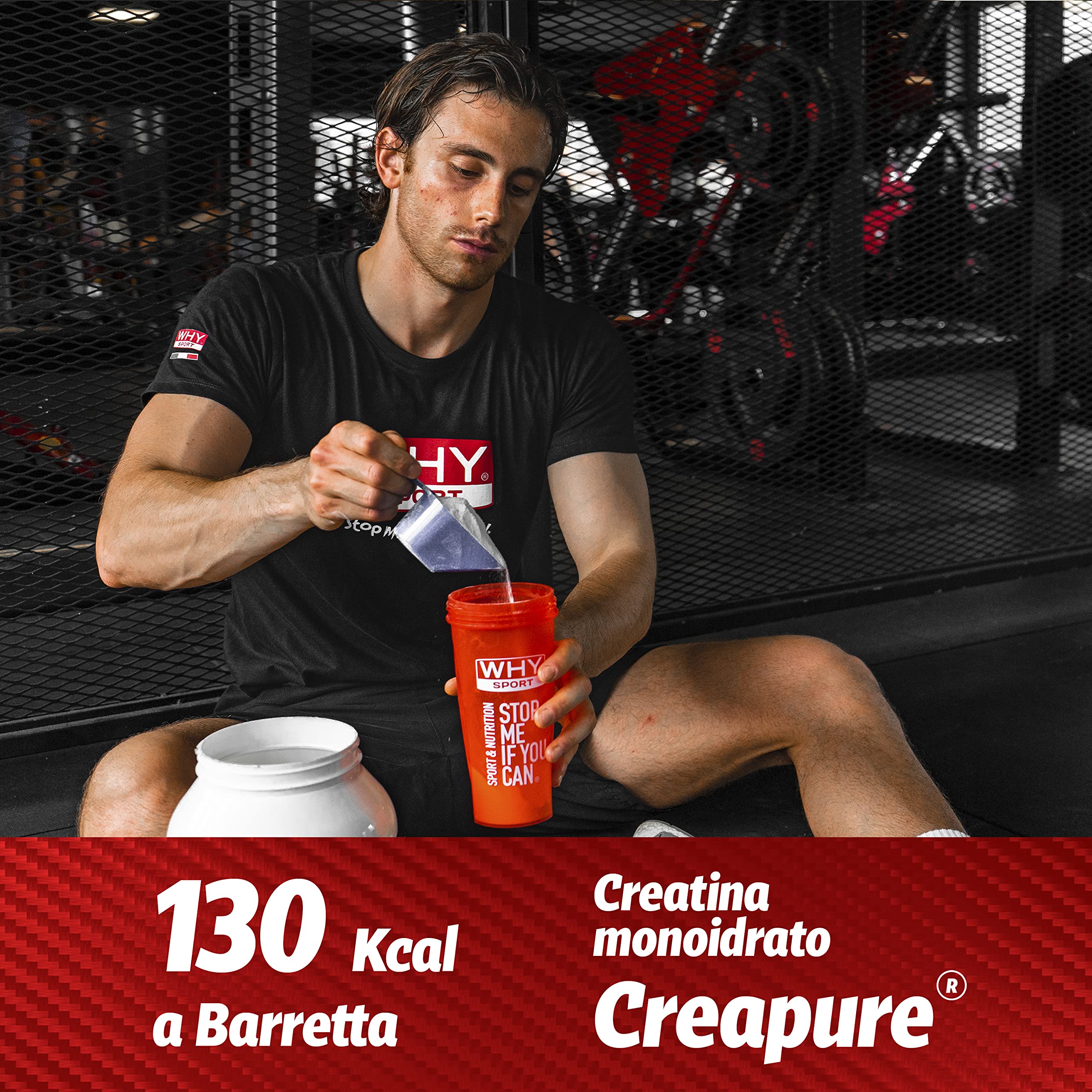 WHY SPORT PROTEIN BREAK - Barrette Proteiche con Vitamina C - Vitamina B6 - Creatina e Glutammina - Snack Proteici - Gusto Cioccolato Bianco e Cacao - 30 gr - 30 Pezzi