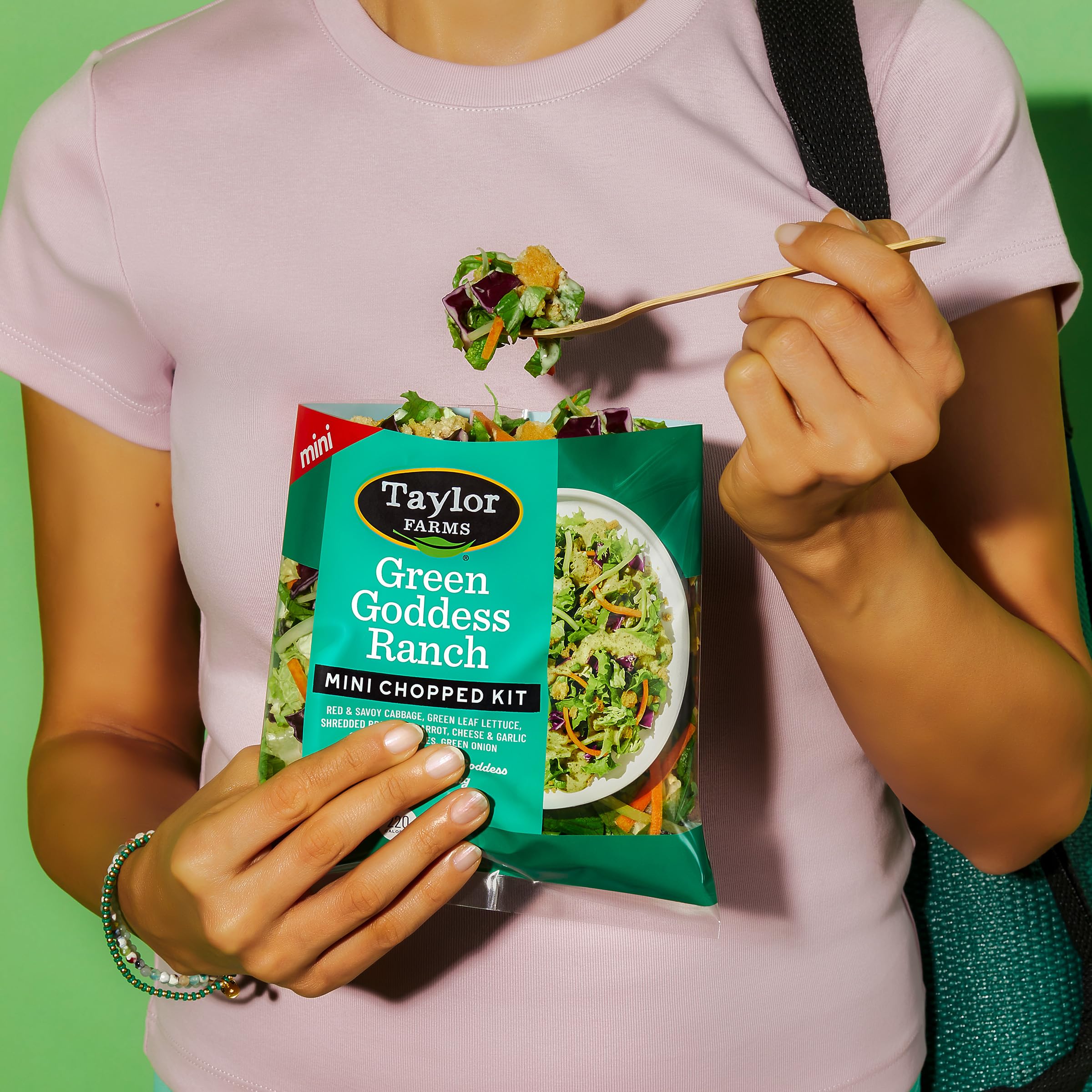 Amazon.com: Taylor Farms Green Goddess Ranch Mini Chopped Salad Kit 4.55oz  : Grocery & Gourmet Food
