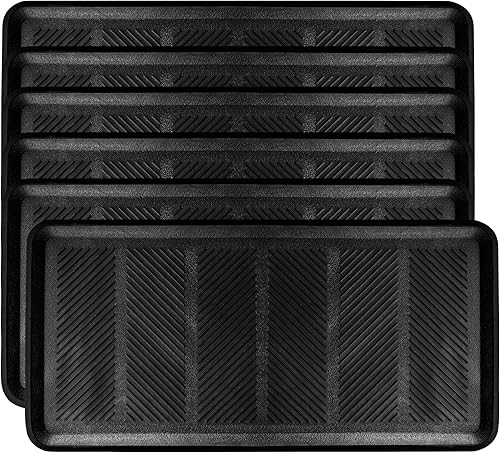 Miniatura 10 de SafetyCare. Charola de hule, flexible. Para el cajuela, zapatos, mascotas, jardín, vestidor, puerta de entrada, cochera y más. Para