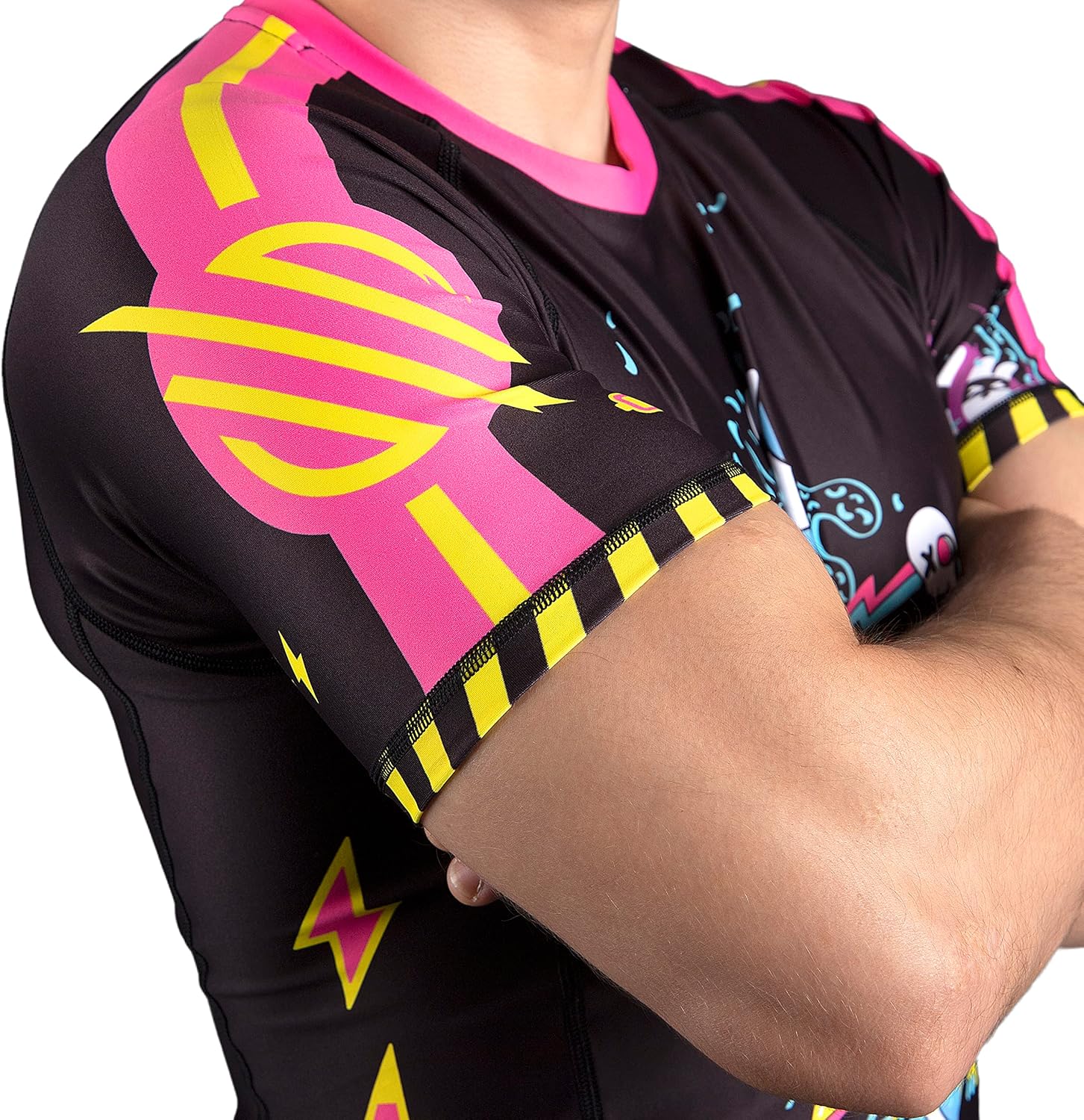Sanabul Ronin Short Sleeve Jiu Jitsu MMA Training BJJ Rash Guard