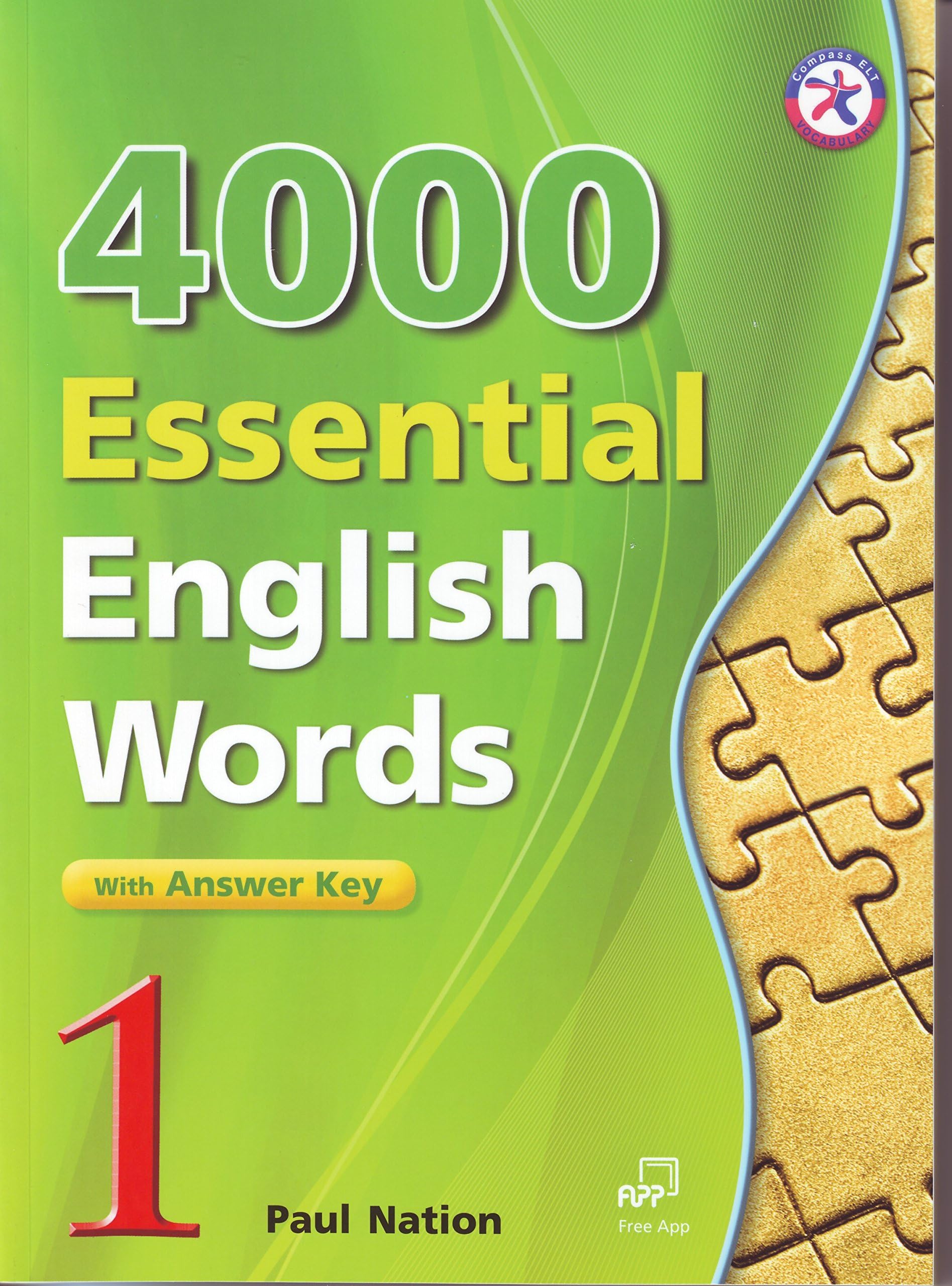 4000 Essential English Words, Book 1 with Answer Key Perfect Paperback – June 1, 2009