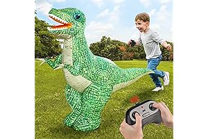 Realistic Remote Control Inflatable Dinosaur Toy for Boys