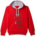T2F Girls Cotton Hooded Neck Sweatshirt