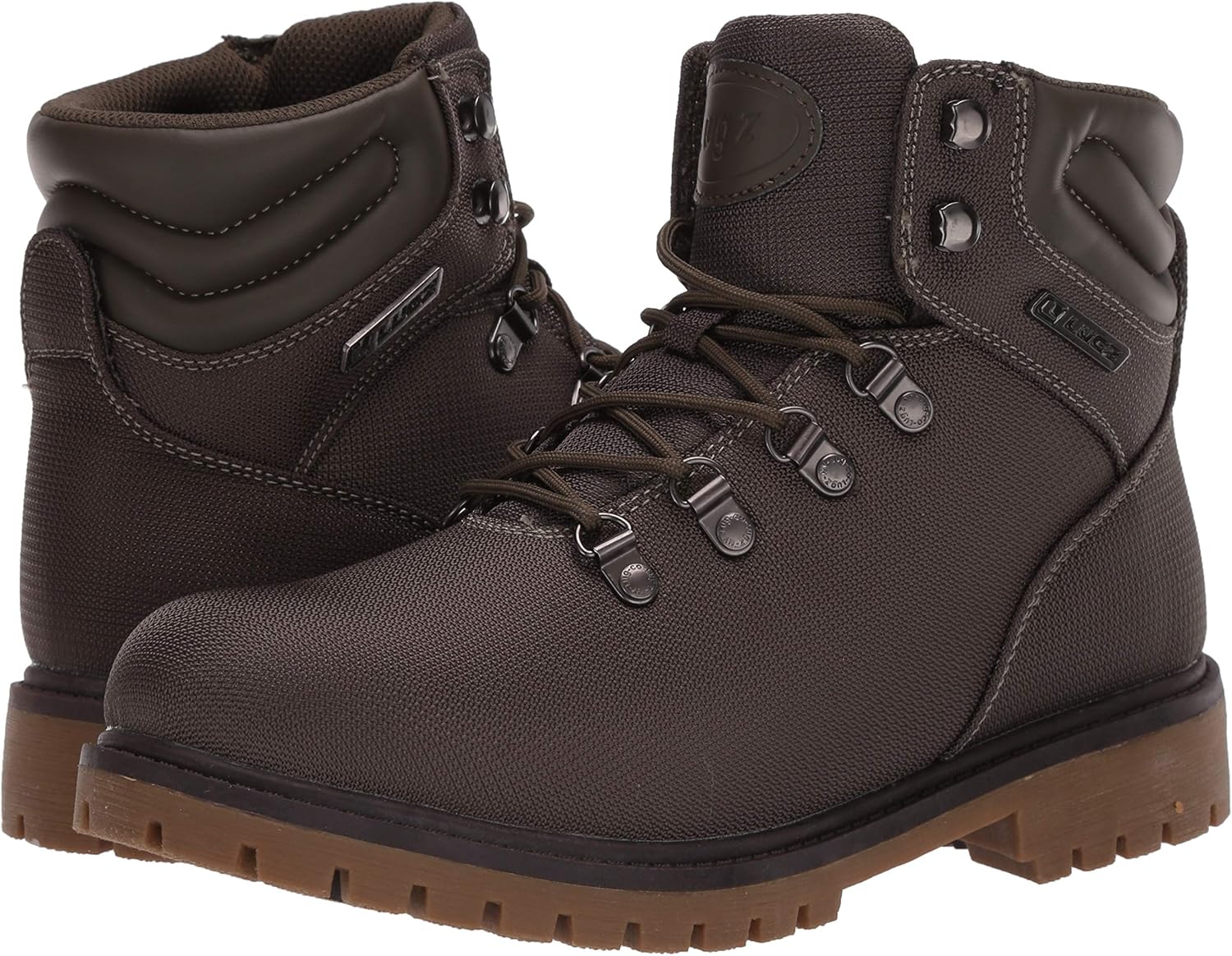 Lugz Women's Grotto Ii Lace Up Hiking Boots Fashion 7.5 Olive/Gum/Dark Brown